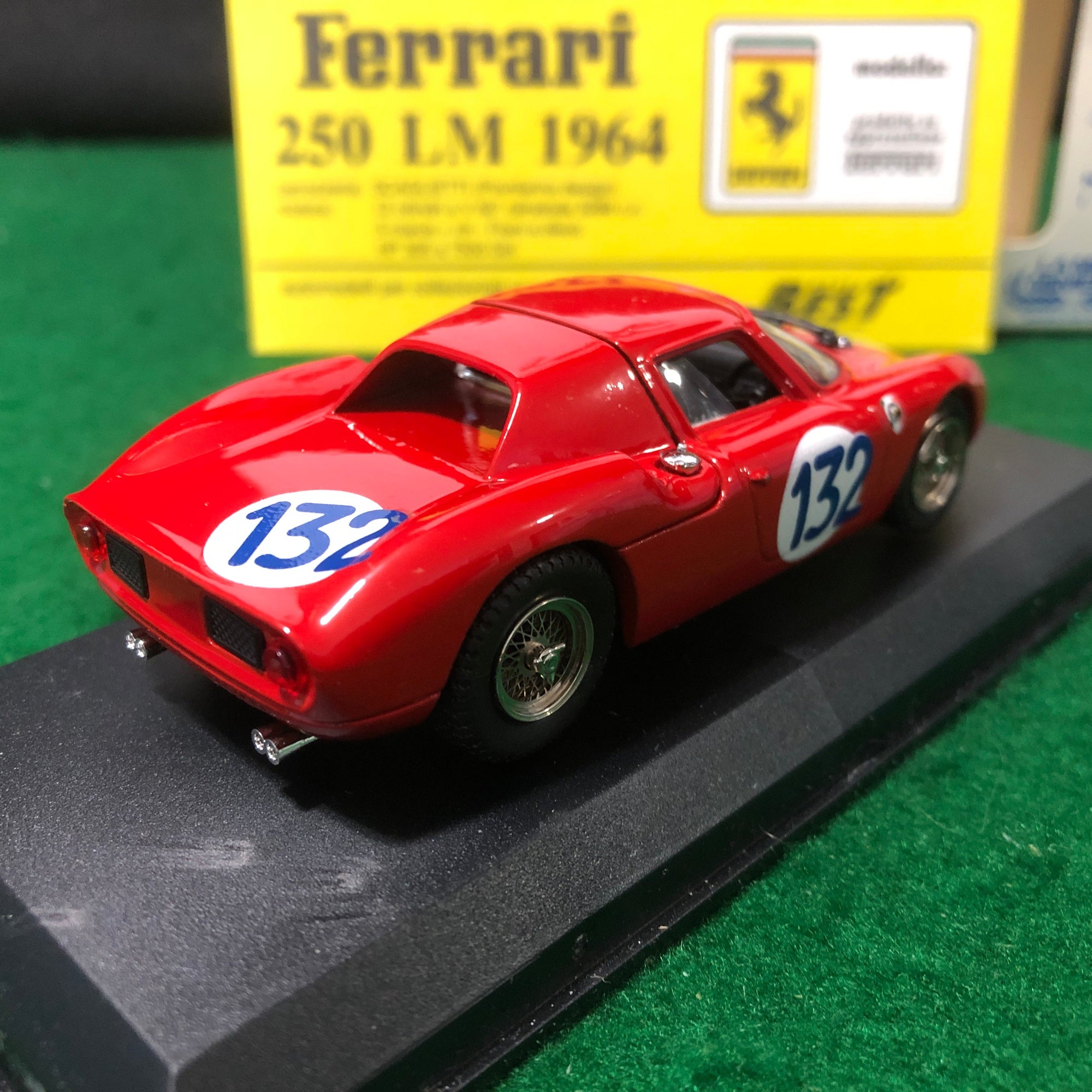Ferrari 250 LM N 132 Targa Florio 1965 by Bang 1:43 (8904) Ltd Ed Mini Miniera