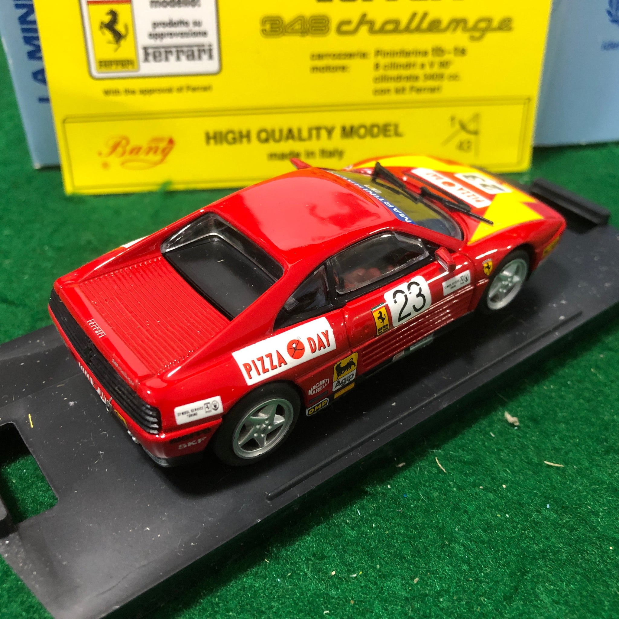 Ferrari 348 Challenge 1993 N 23 GL Giraudi by Bang 1:43 (9323) Ltd Ed Mini Miniera