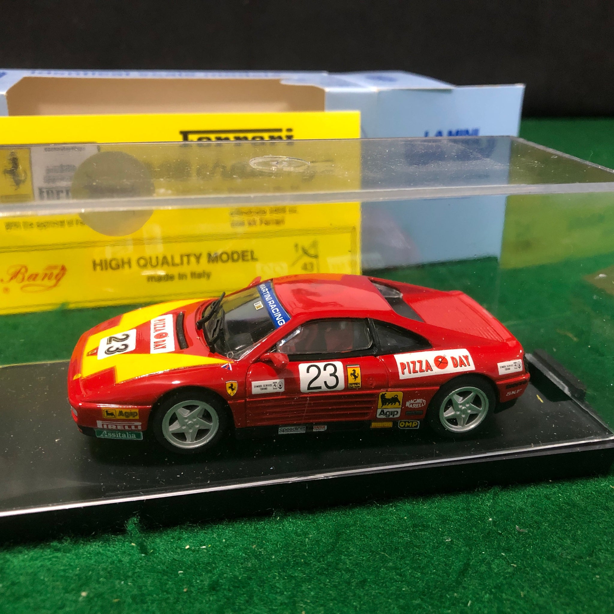 Ferrari 348 Challenge 1993 N 23 GL Giraudi by Bang 1:43 (9323) Ltd Ed Mini Miniera