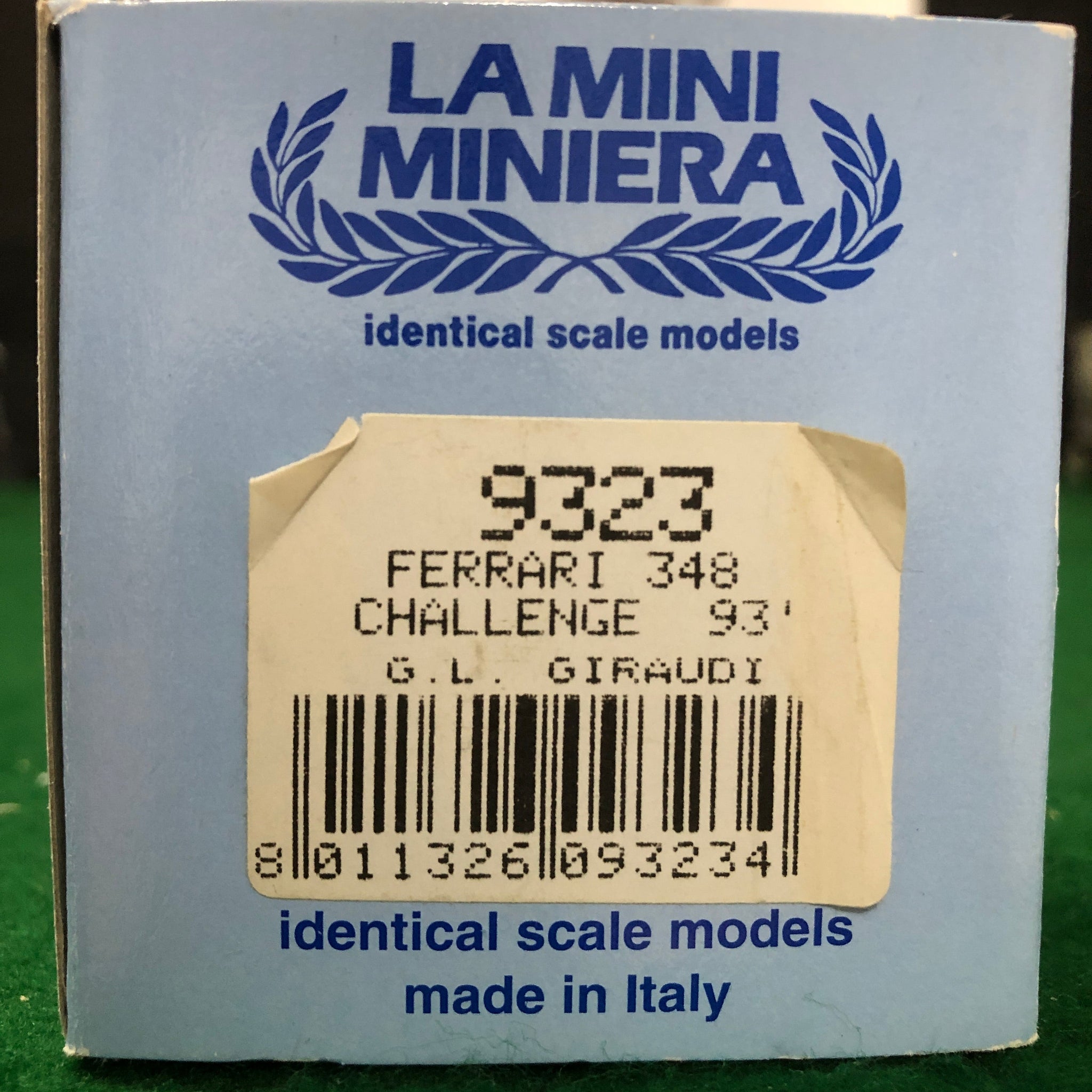 Ferrari 348 Challenge 1993 N 23 GL Giraudi by Bang 1:43 (9323) Ltd Ed Mini Miniera