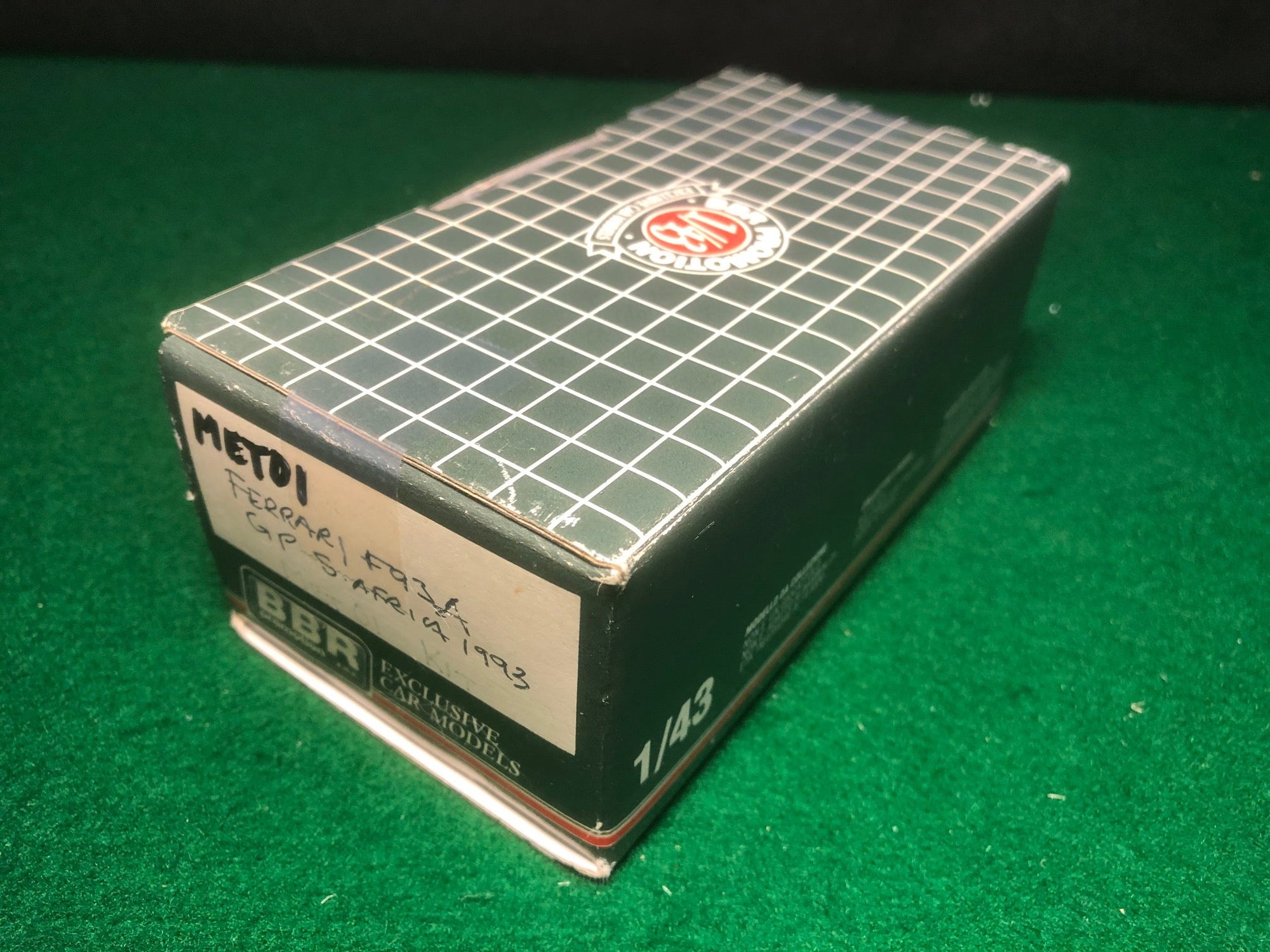 Ferrari F93A F1 GP Sud Africa 1993 N 27 Alesi of N 28 Berger by BBR 1:43 (MET01)