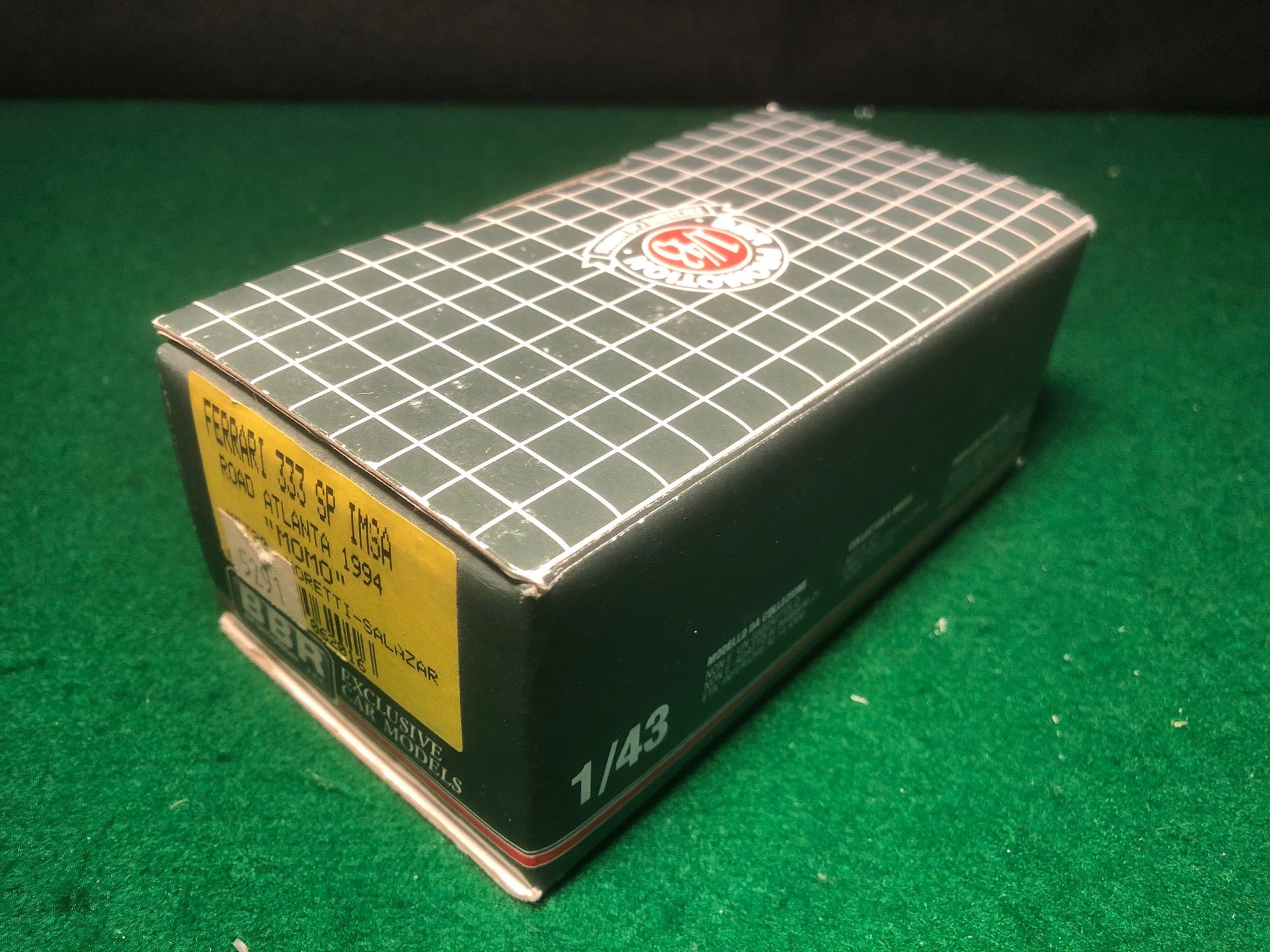 Ferrari 333 SP IMSA Road Atlanta 1994 "MOMO" Moretti-Salazar by BBR 1:43 (MET20)