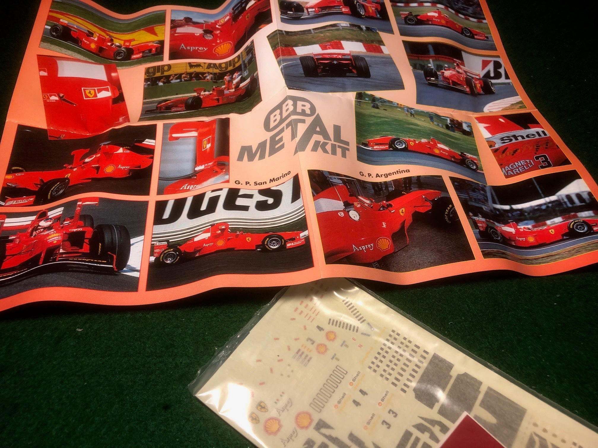 Ferrari F300 F1 1st GP Argentina 1998 by BBR 1:43 (MET79)