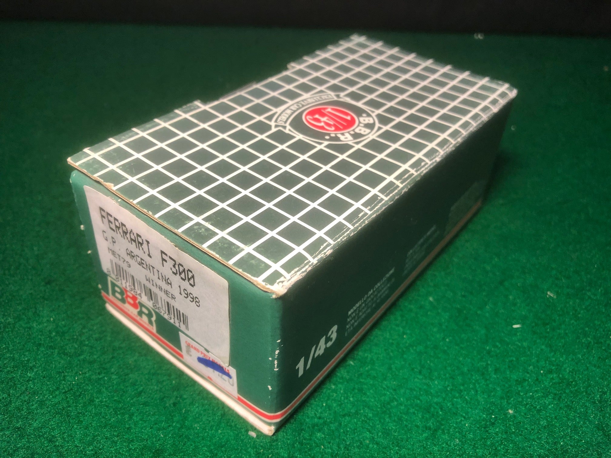 Ferrari F300 F1 1st GP Argentina 1998 by BBR 1:43 (MET79)