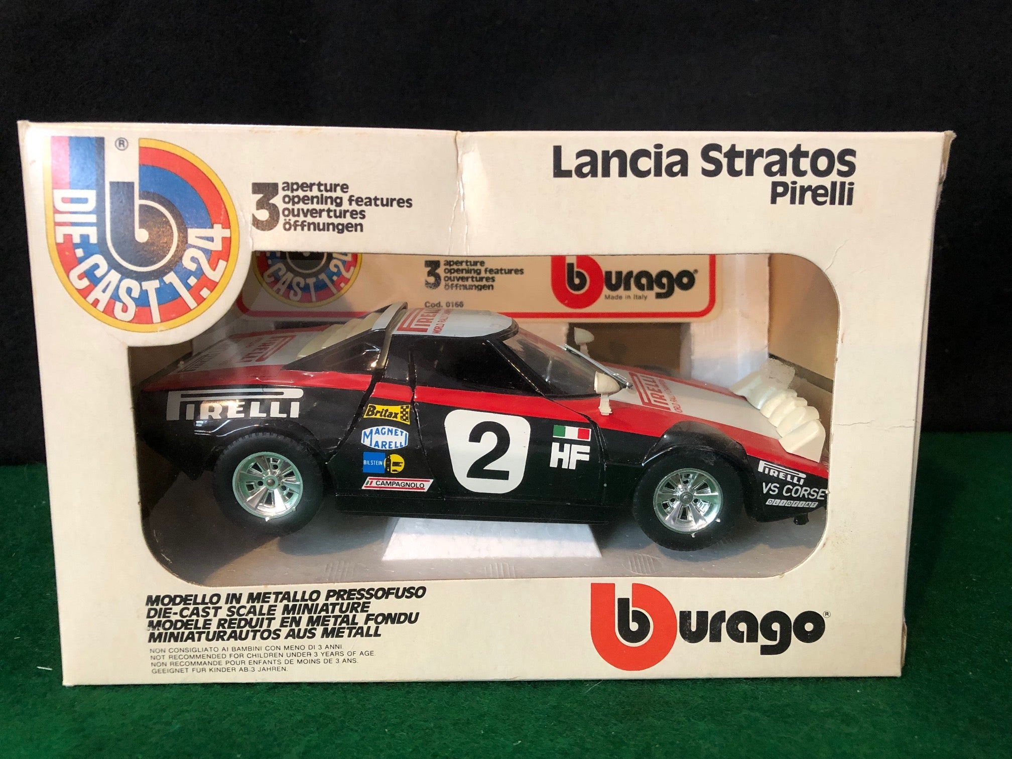 Lancia Stratos Pirelli by BBurago 1:24