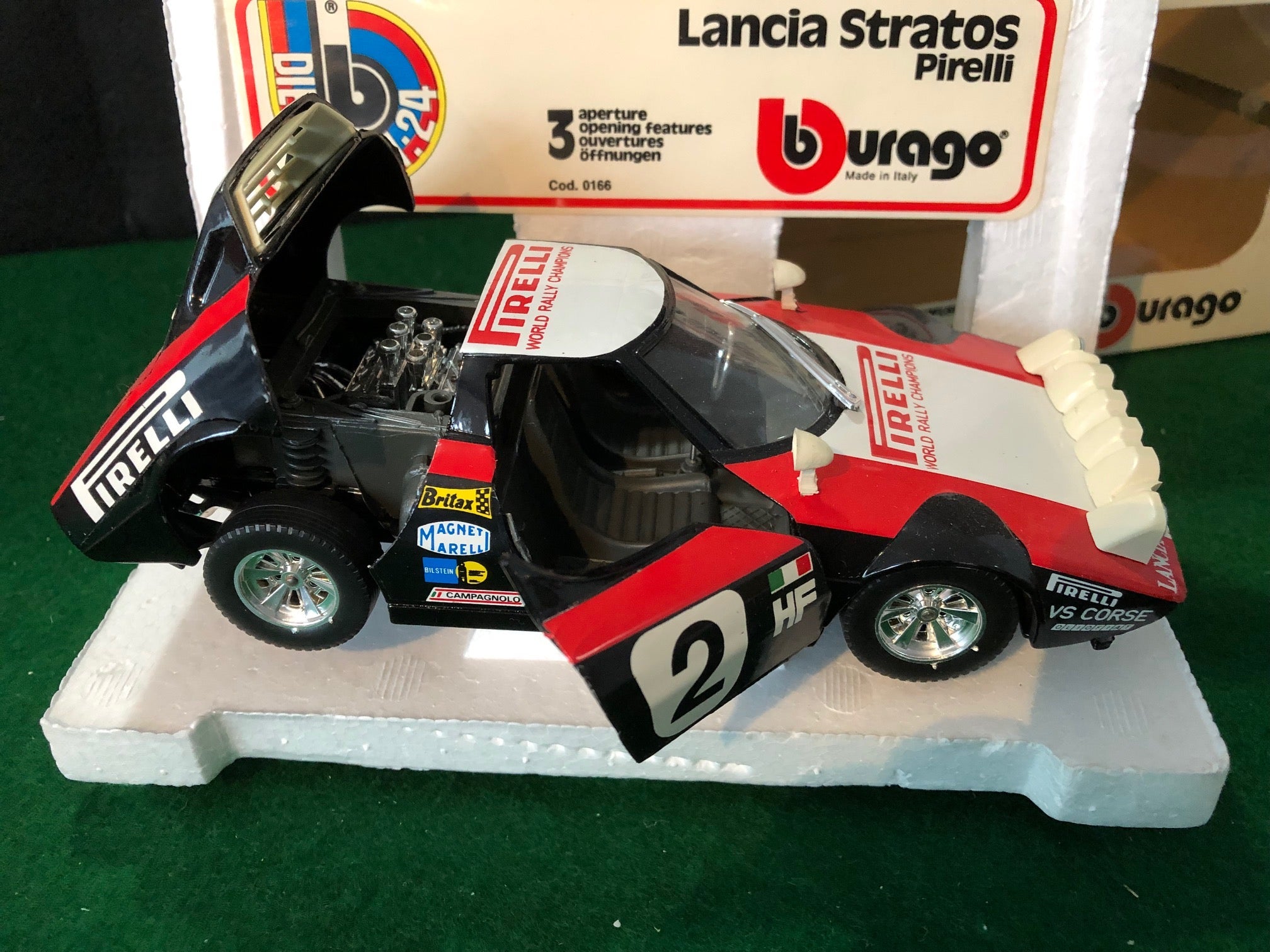 Lancia Stratos Pirelli by BBurago 1:24