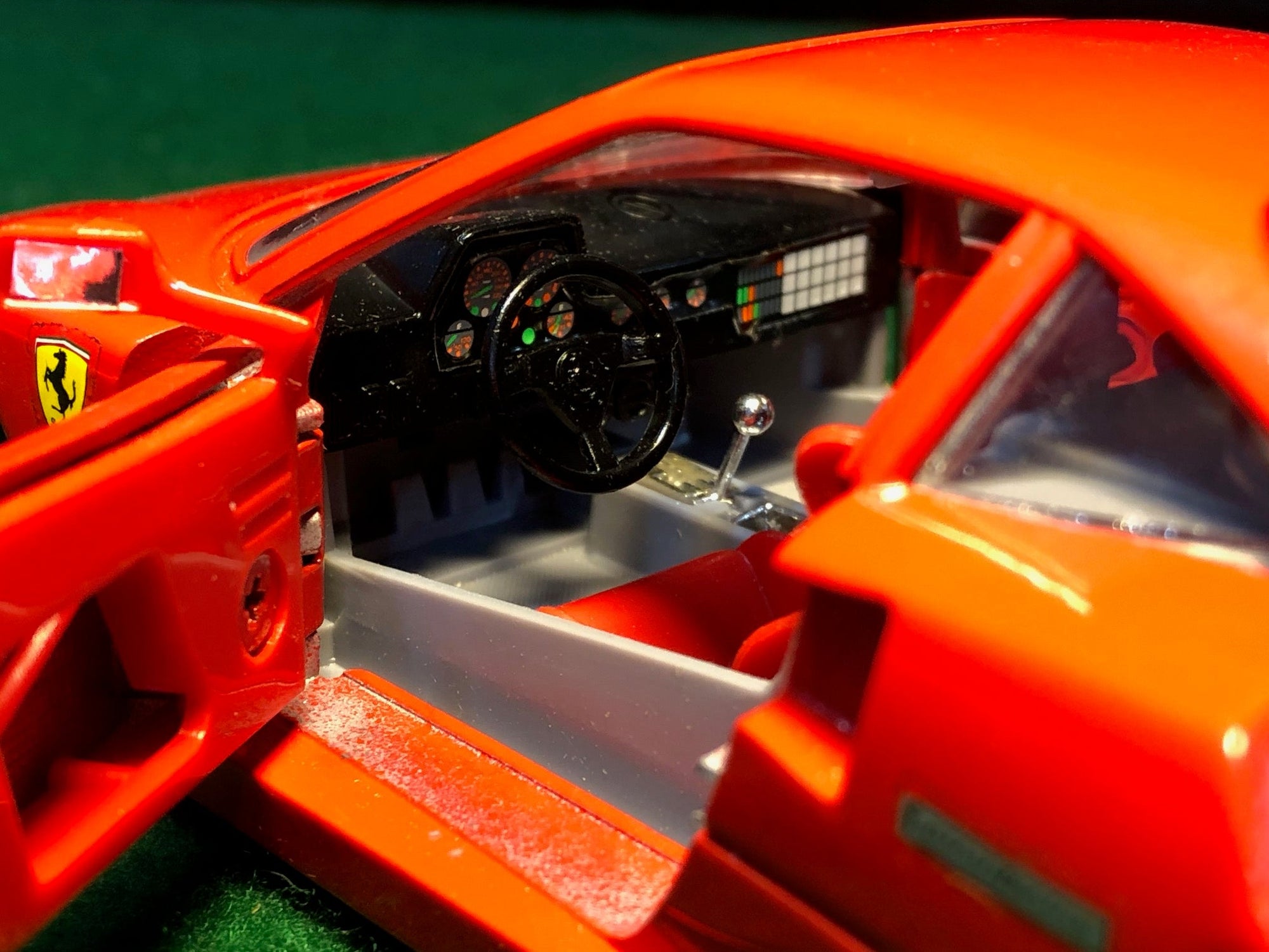 Ferrari F40 Red by BBurago 1:24 (0532)(No box)