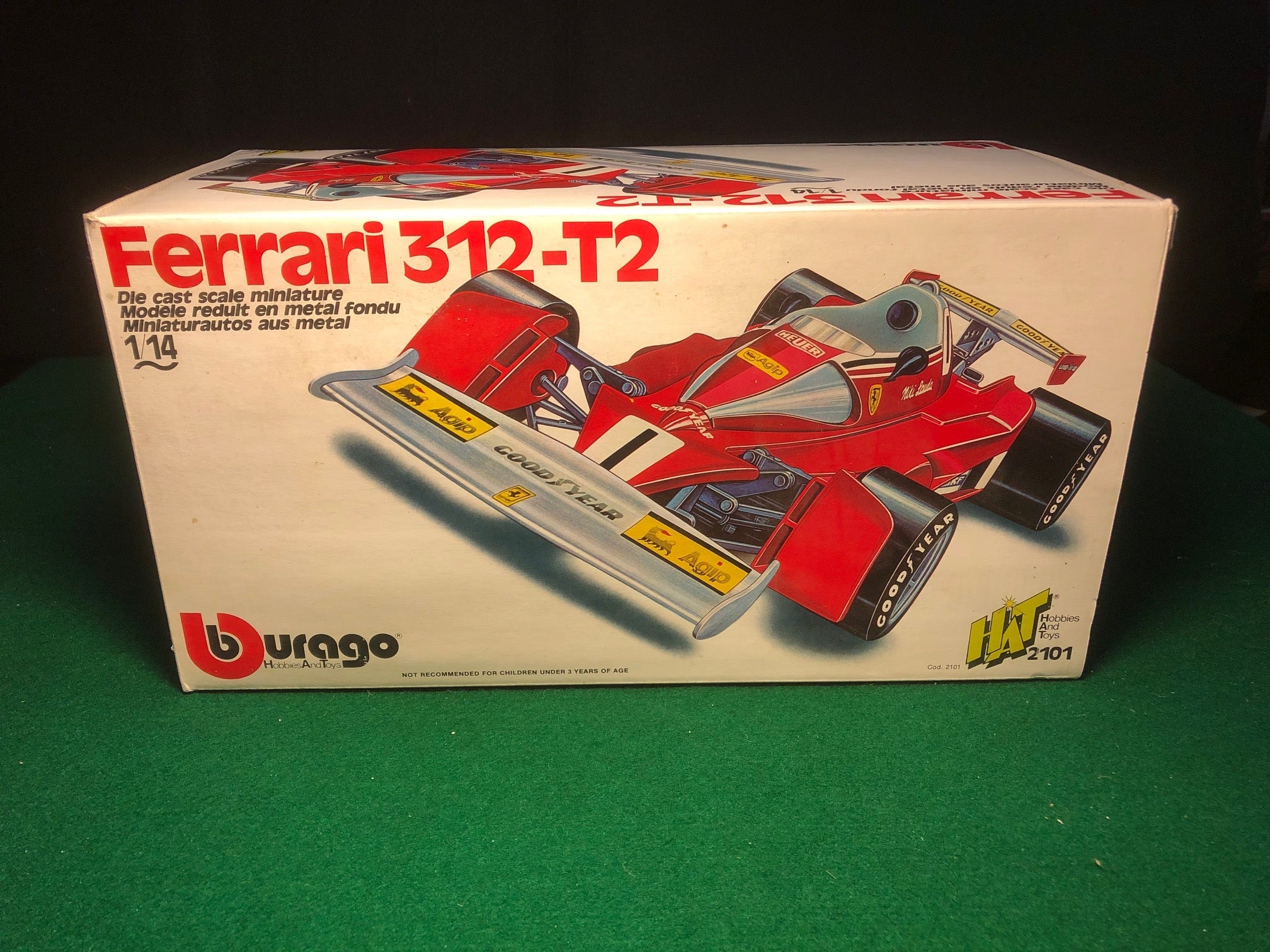 Ferrari F1 312 T2 Niki Lauda N.1 by BBurago 1:14 (2101)