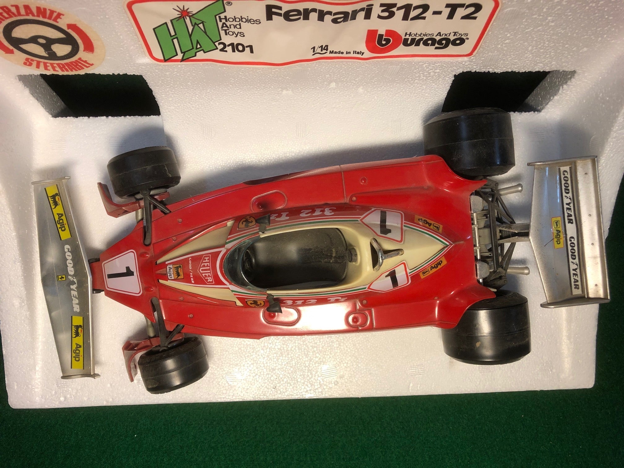 Ferrari F1 312 T2 Niki Lauda N.1 by BBurago 1:14 (2101)