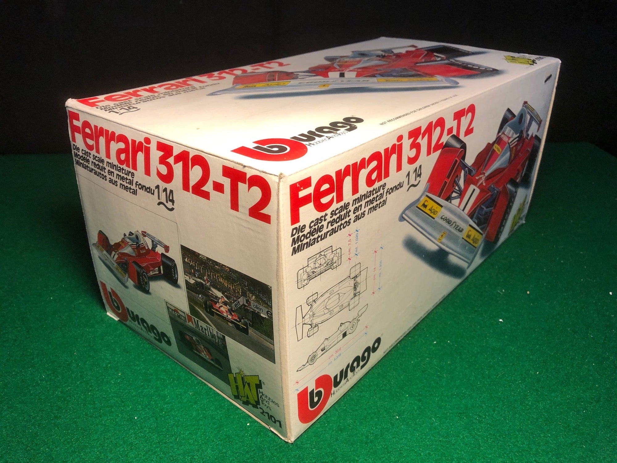 Ferrari F1 312 T2 Niki Lauda N.1 by BBurago 1:14 (2101)