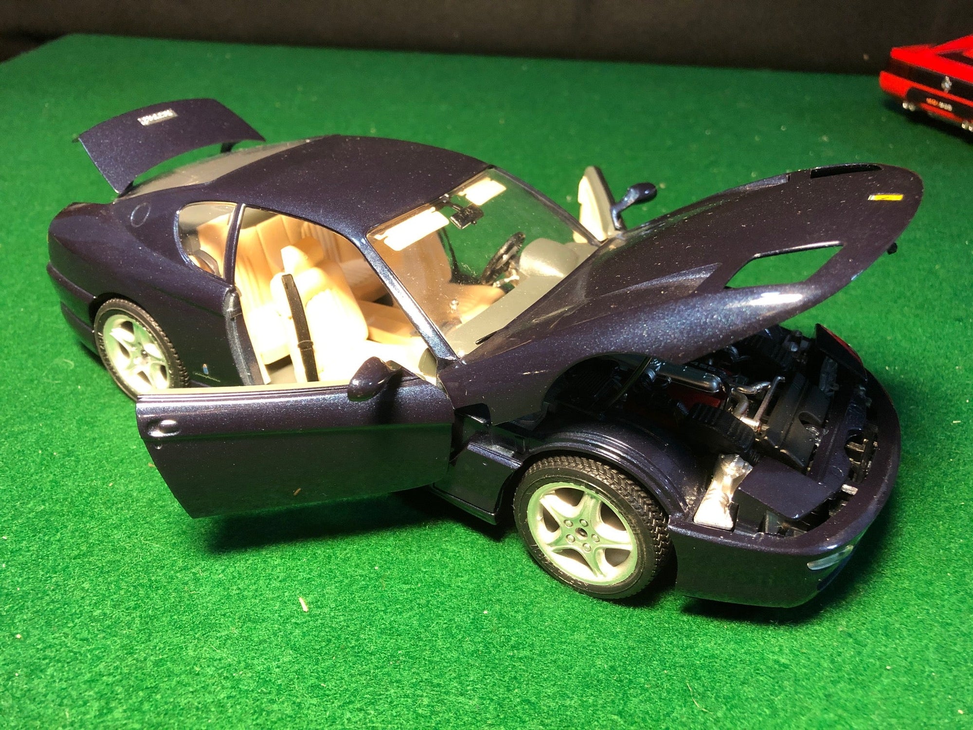 Ferrari 456 GT Metallic Blue by BBurago 1:18 (3036)(No box)