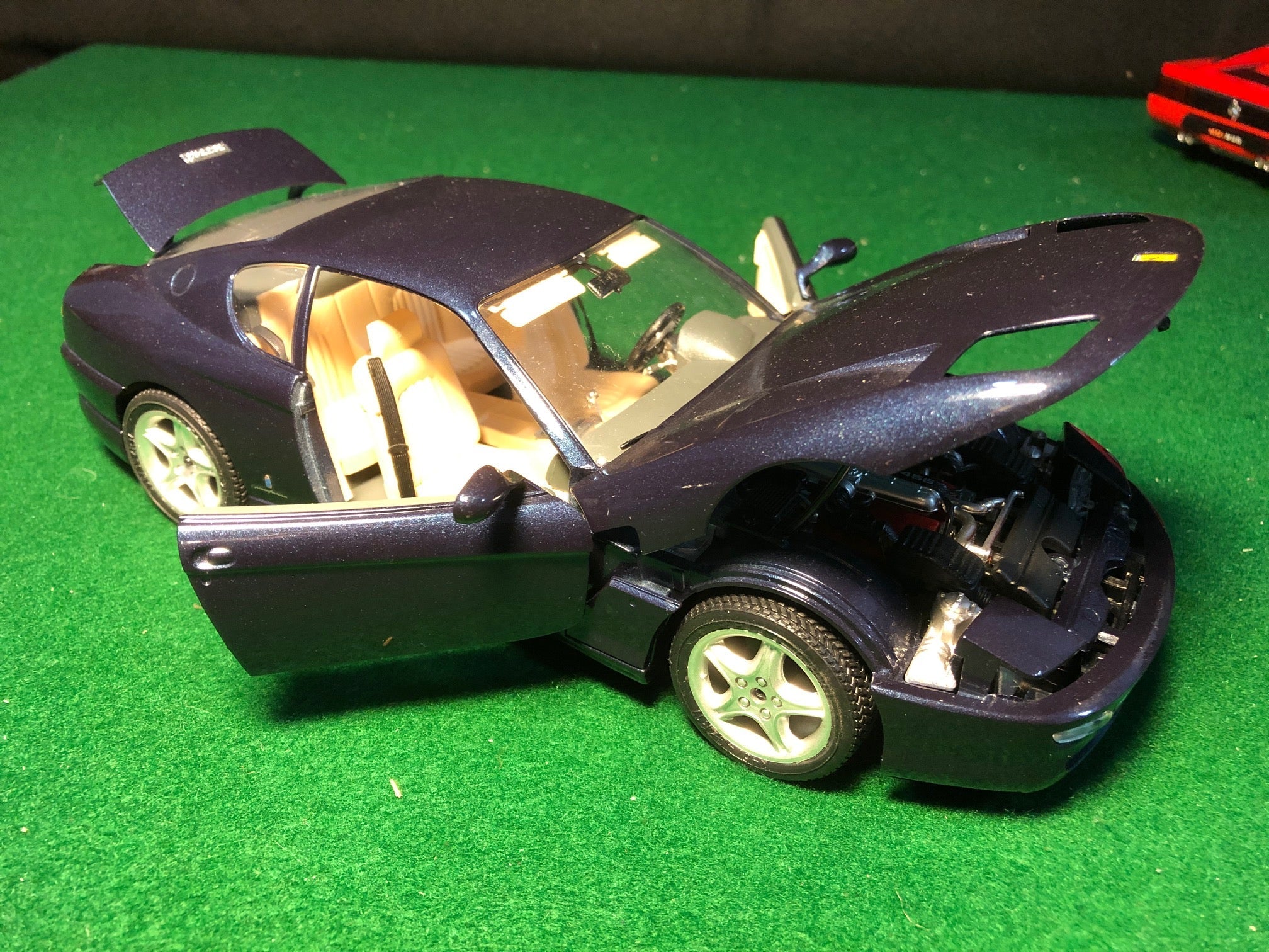 Ferrari 456 GT Metallic Blue by BBurago 1:18 (3036)(No box)