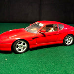 Ferrari 456 GT Red/tan by BBurago 1:18 (3046)(No box)