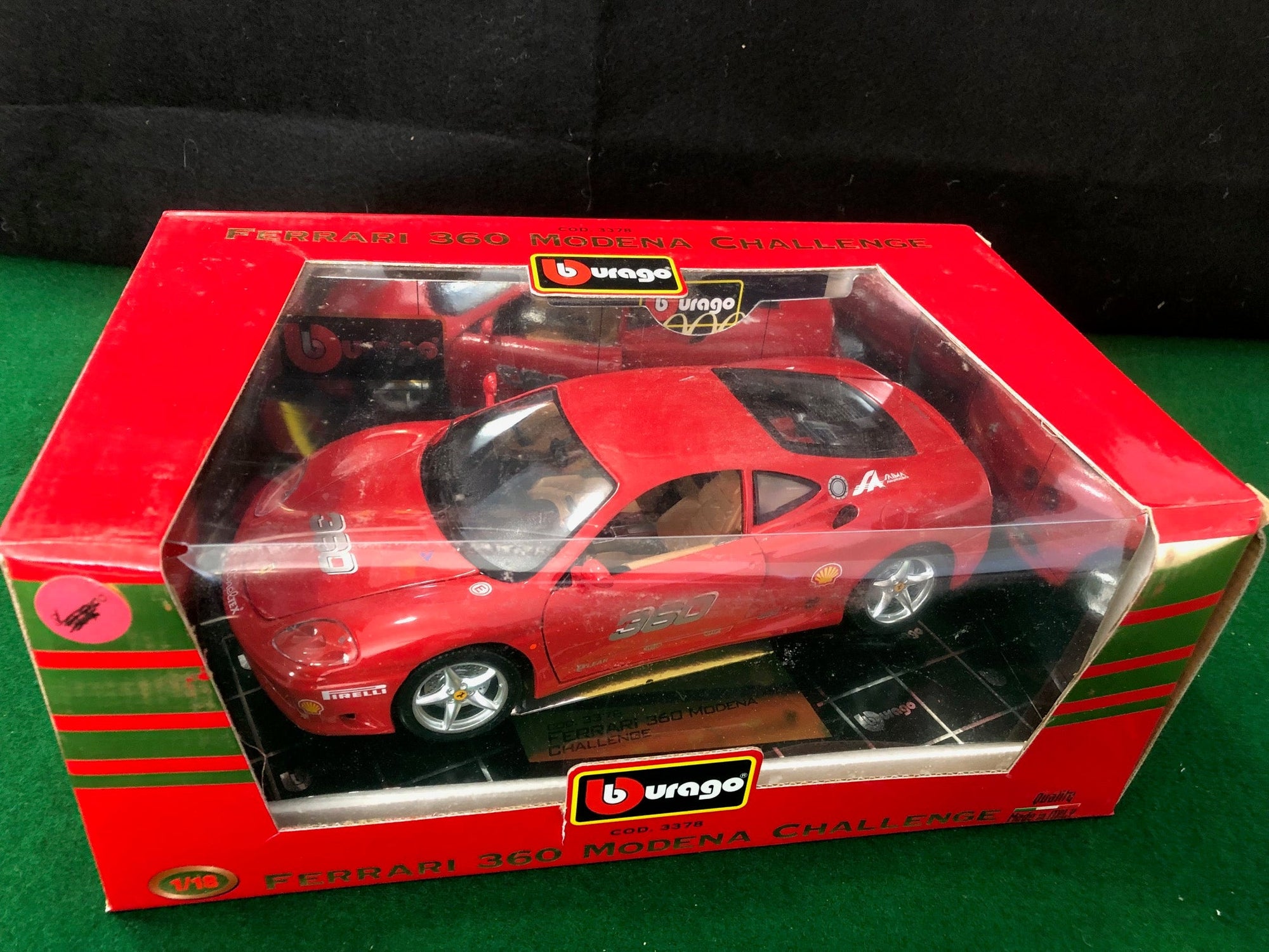 Ferrari 360 Modena Callenge Red by BBurago 1:18