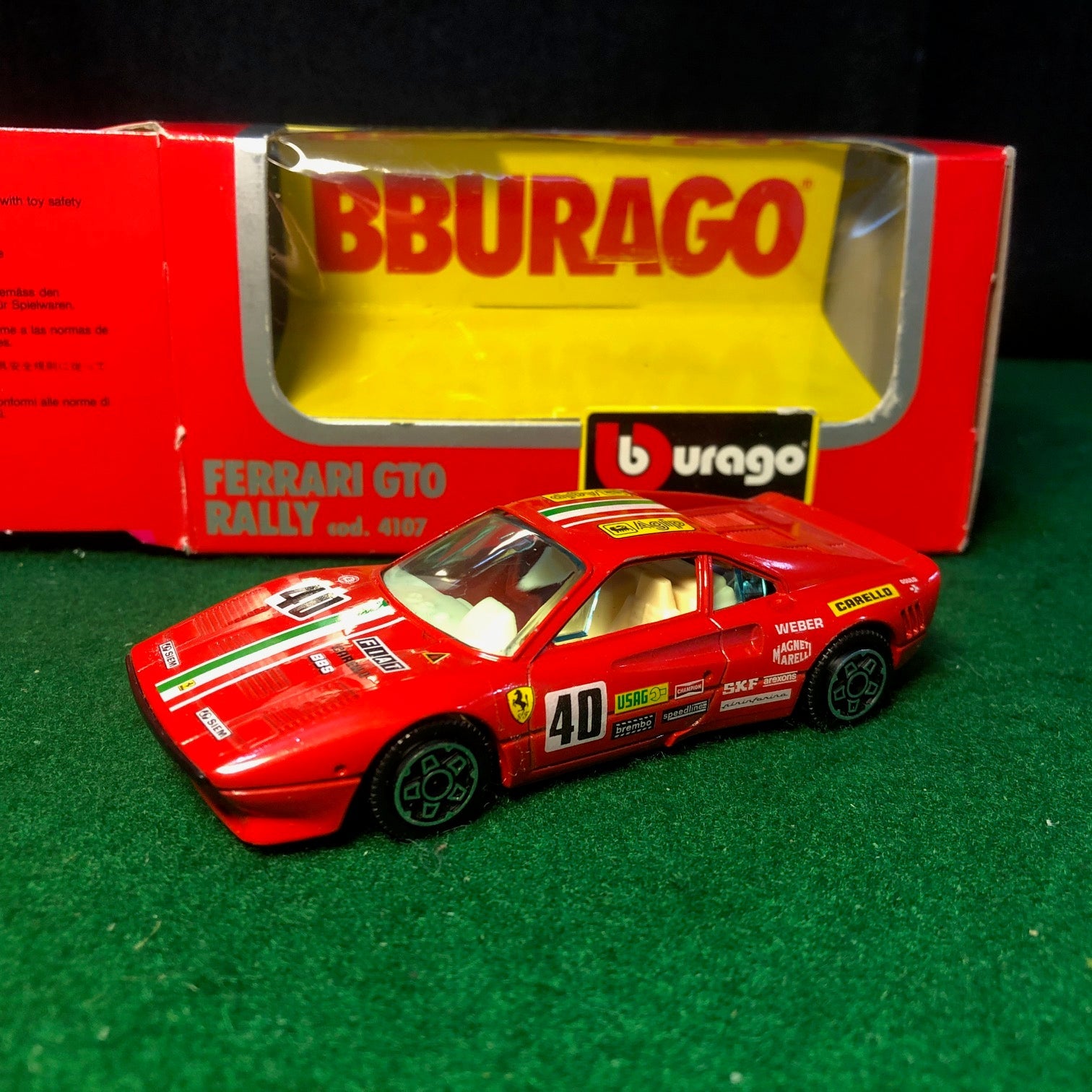 Ferrari 288 GTO Rally N 40 by BBurago 1:43 (4107)