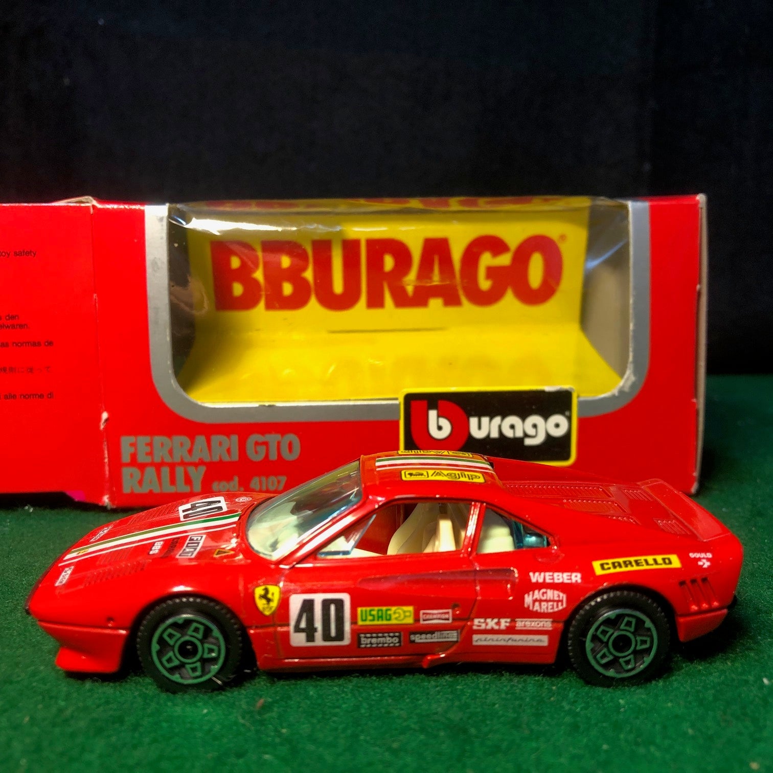 Ferrari 288 GTO Rally N 40 by BBurago 1:43 (4107)