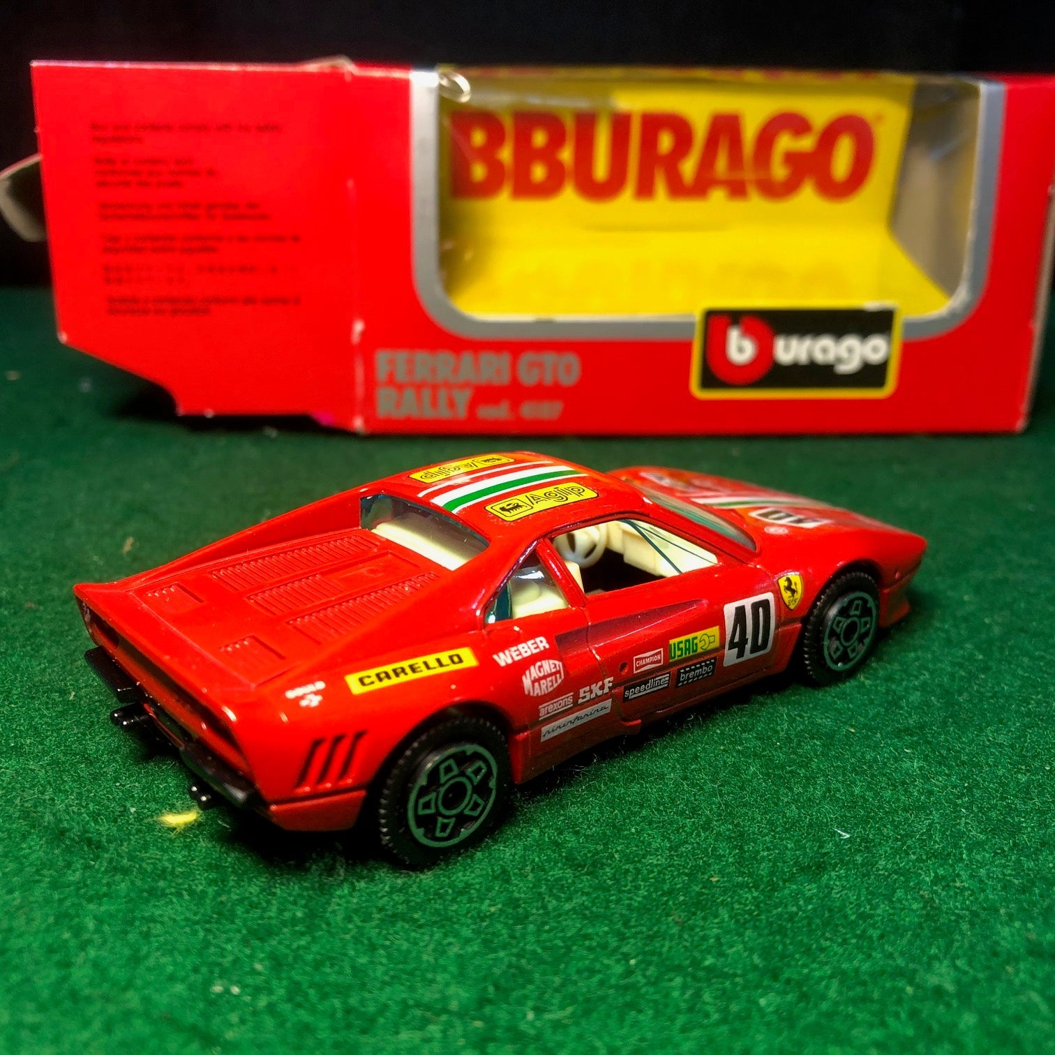 Ferrari 288 GTO Rally N 40 by BBurago 1:43 (4107)