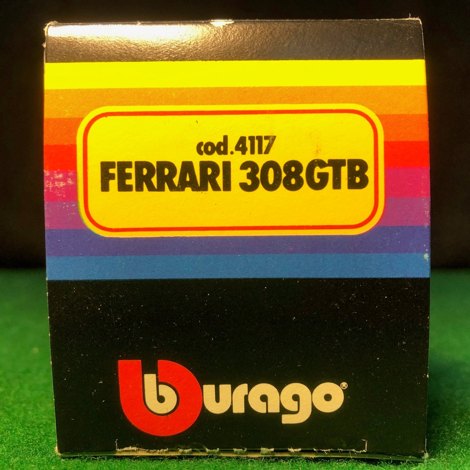 Ferrari 308 GTB Rally N 32 Saba Green by BBurago 1:43 (4117)