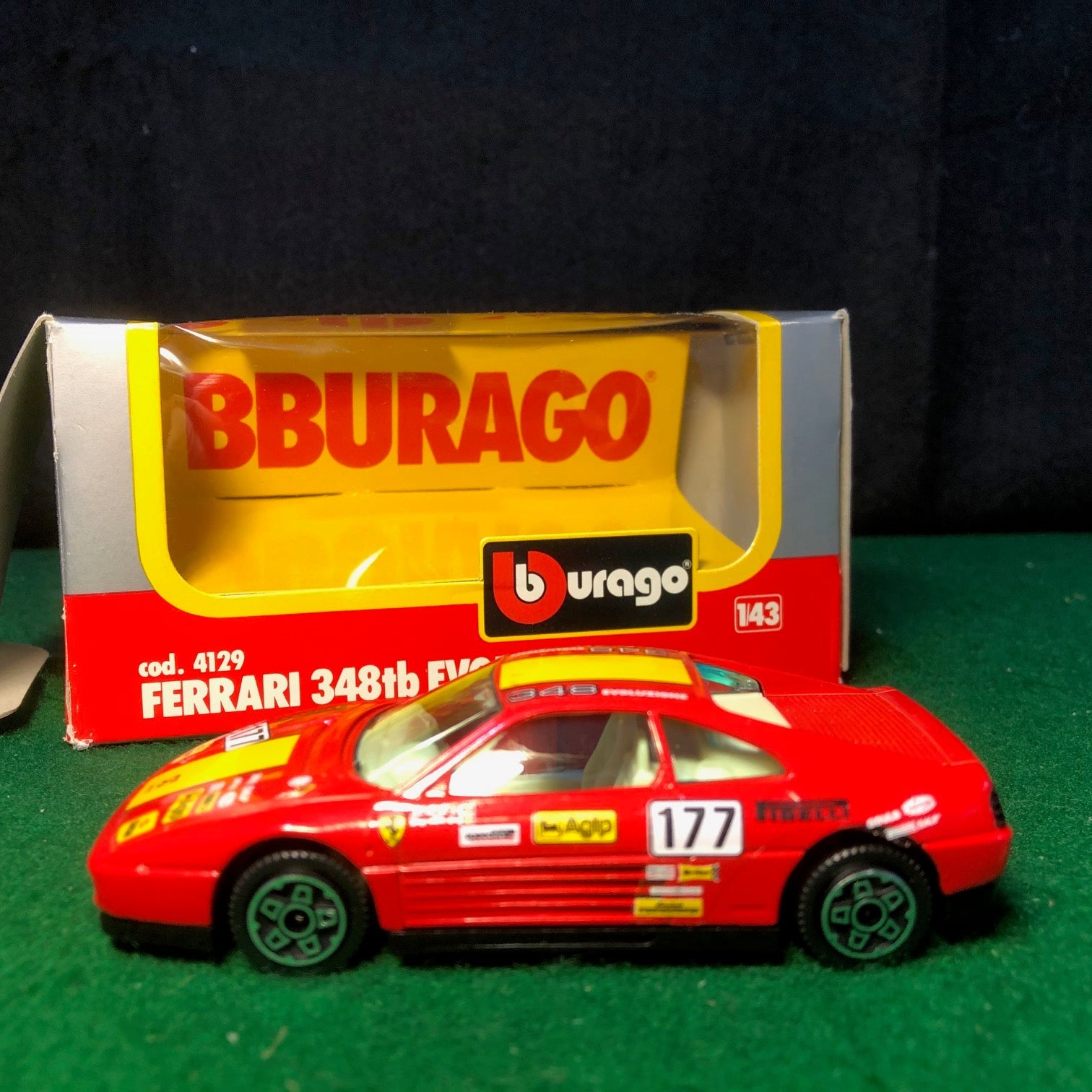 Ferrari 348tb Evoluzione N 177 by BBurago 1:43 (4129)