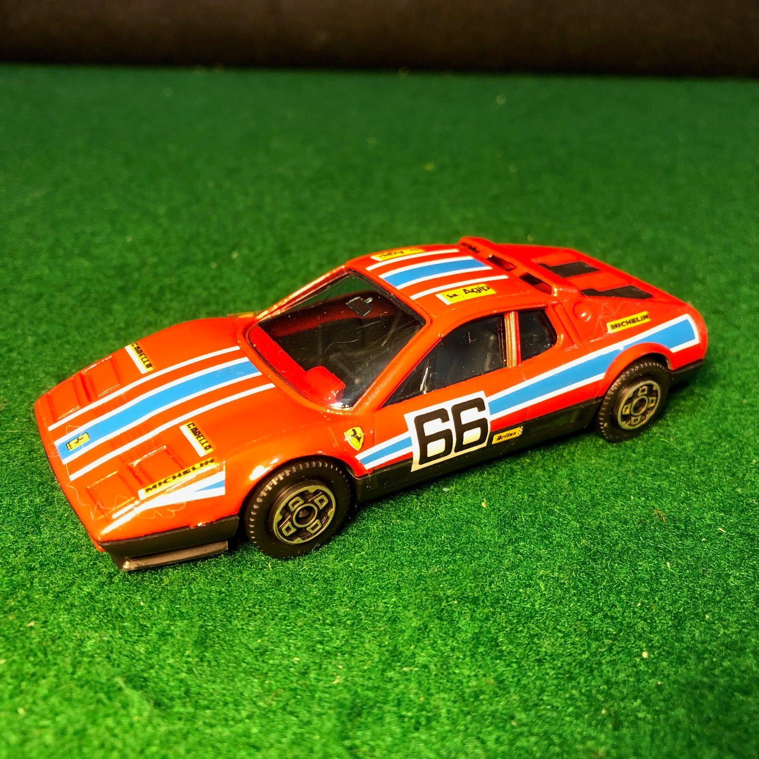 Ferrari 512 BB N 66 Red by BBurago 1:43 (4133)(No box)