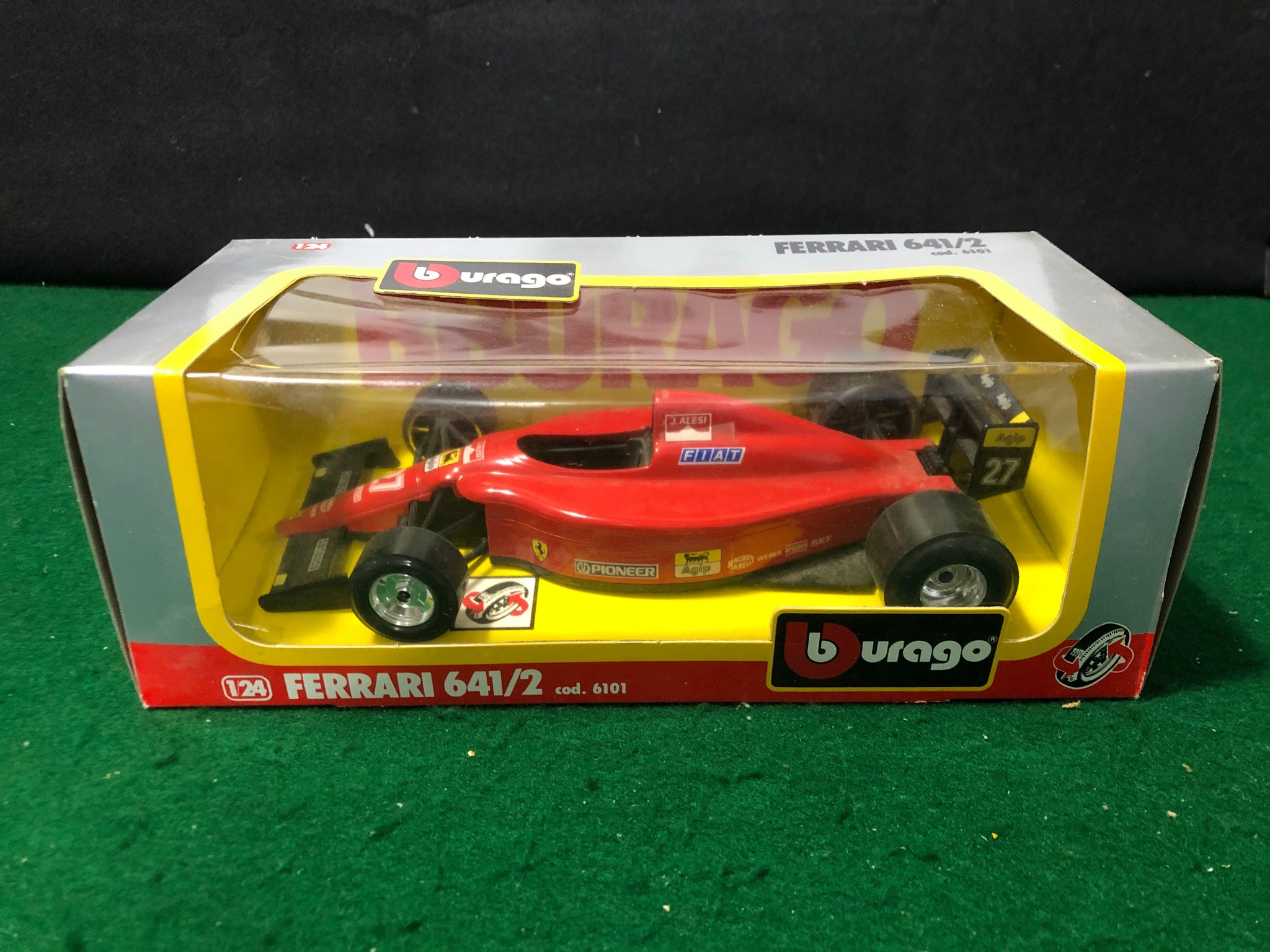 Ferrari F1 641/2 Jean Alesi N 27 by BBurago 1:24 (6101)