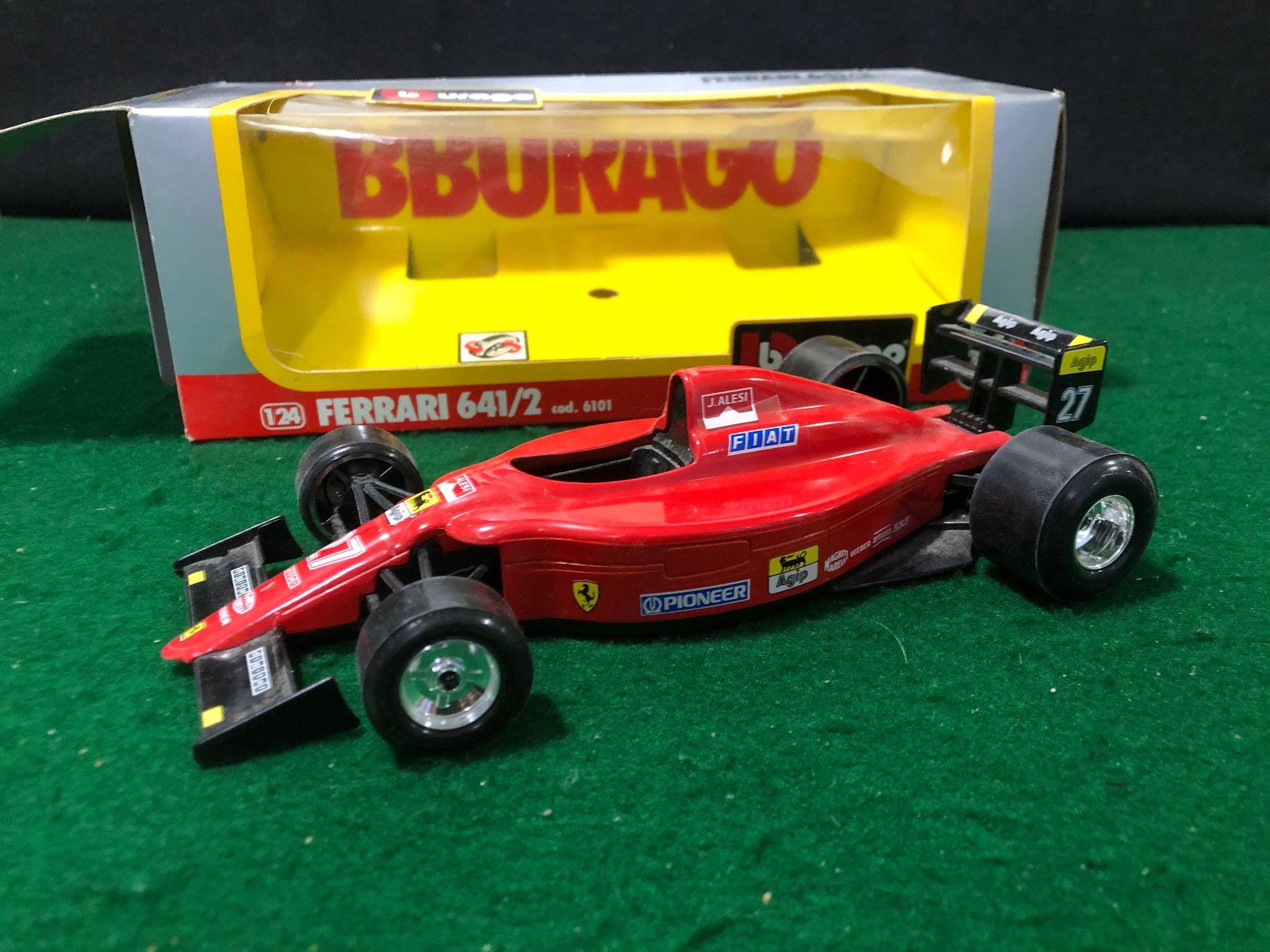 Ferrari F1 641/2 Jean Alesi N 27 by BBurago 1:24 (6101)