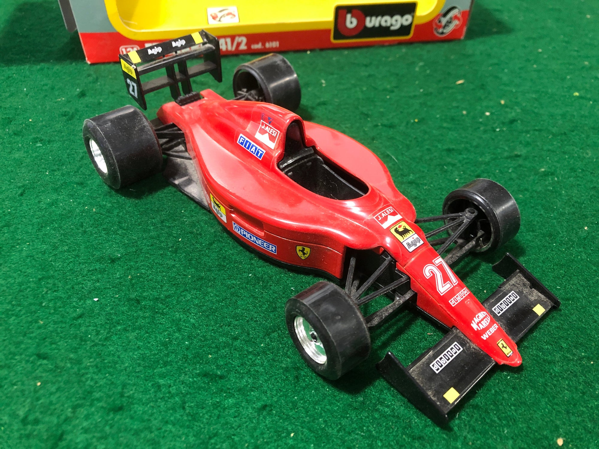 Ferrari F1 641/2 Jean Alesi N 27 by BBurago 1:24 (6101)