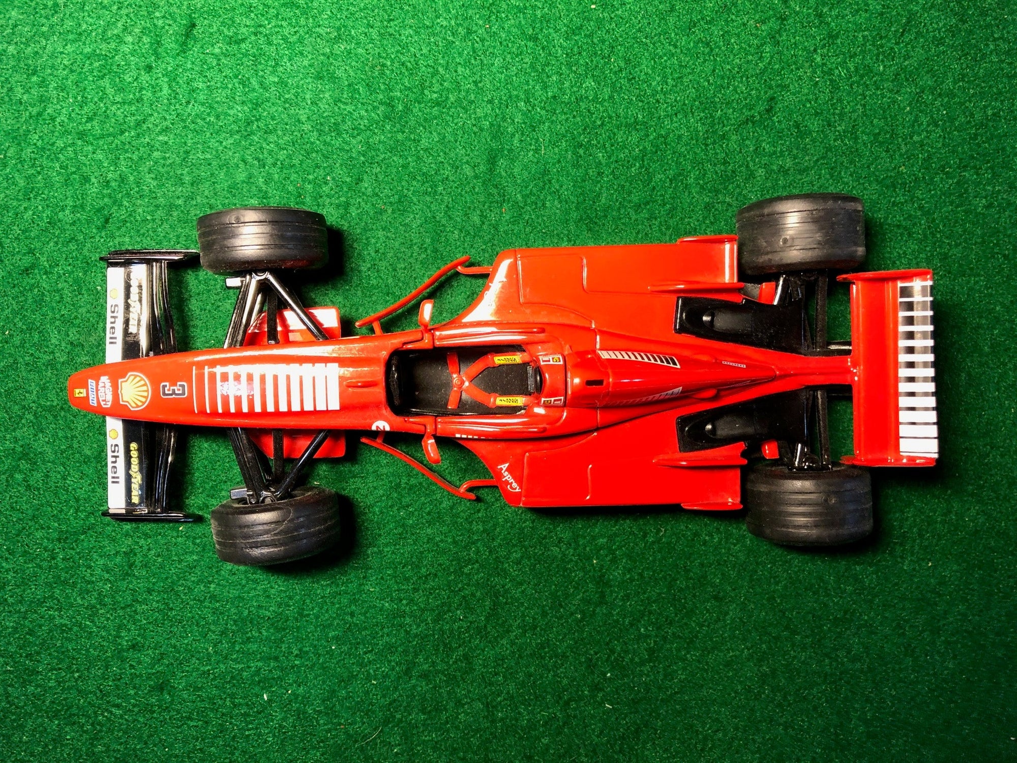 Ferrari F1 F300 Schumacher N 3 by BBurago 1:24 (6503)(No box)