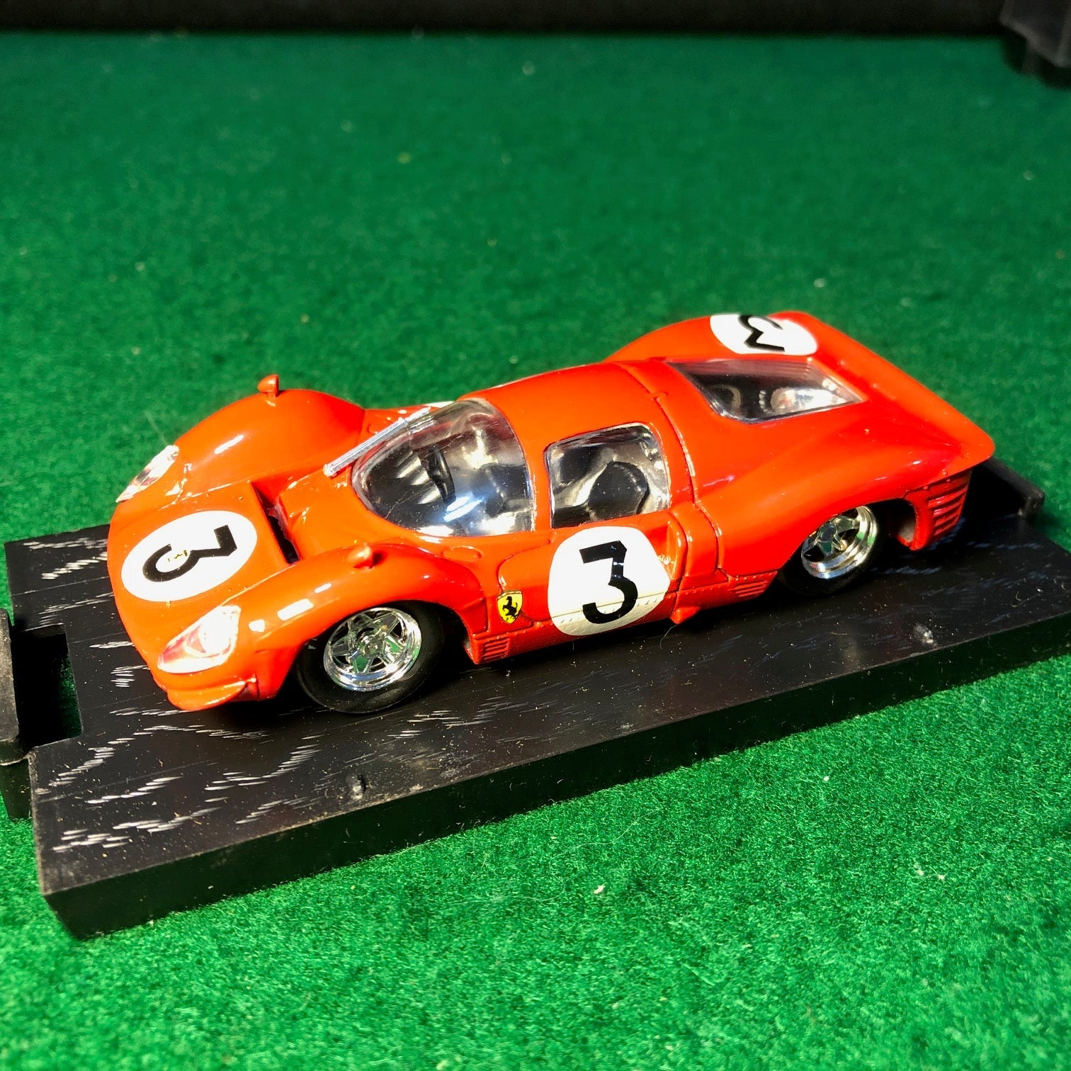 Ferrari 330 P4 1967 1000 KM Monza Winner Bandini & Amon by Brumm 1:43 (r159)(DC)