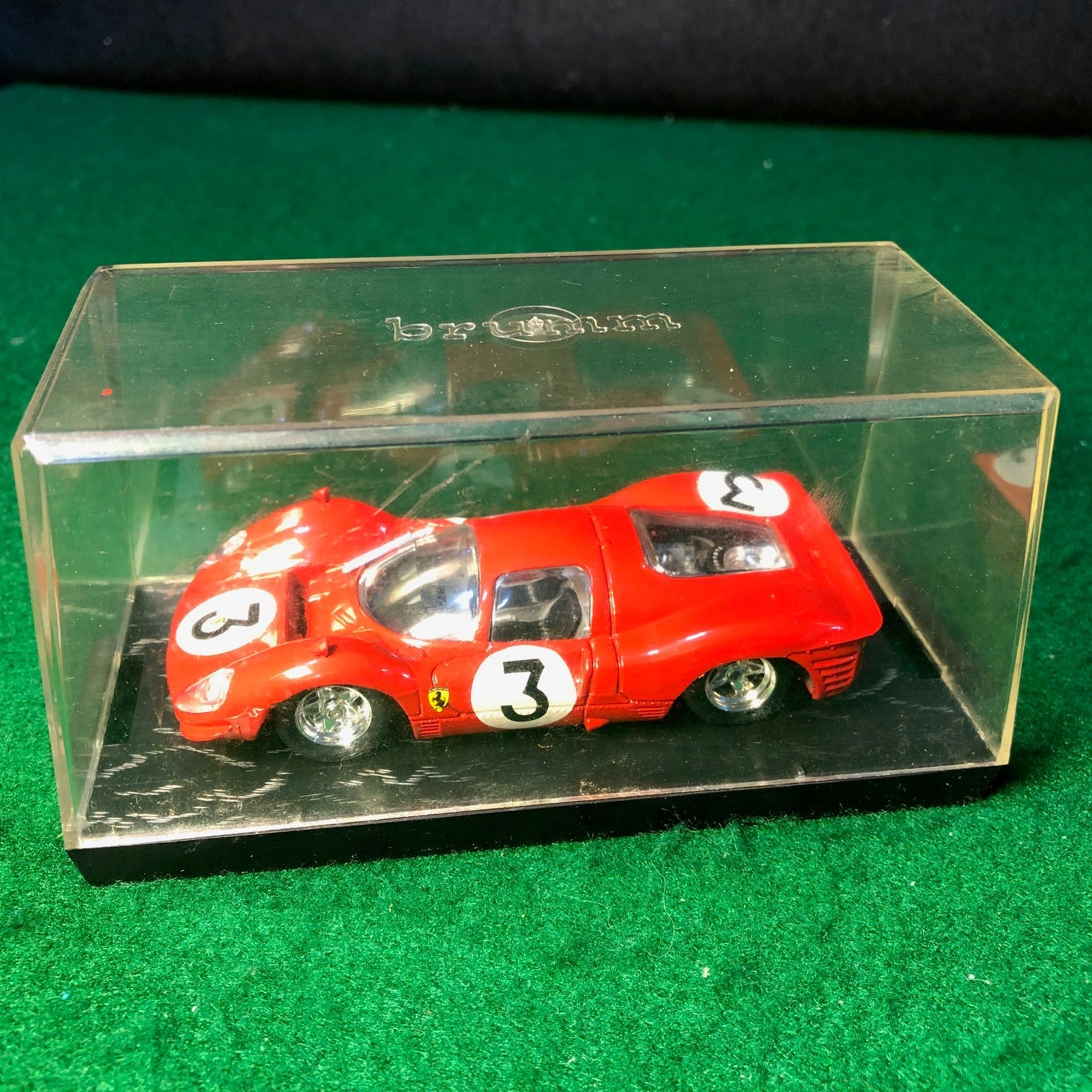 Ferrari 330 P4 1967 1000 KM Monza Winner Bandini & Amon by Brumm 1:43 (r159)(DC)