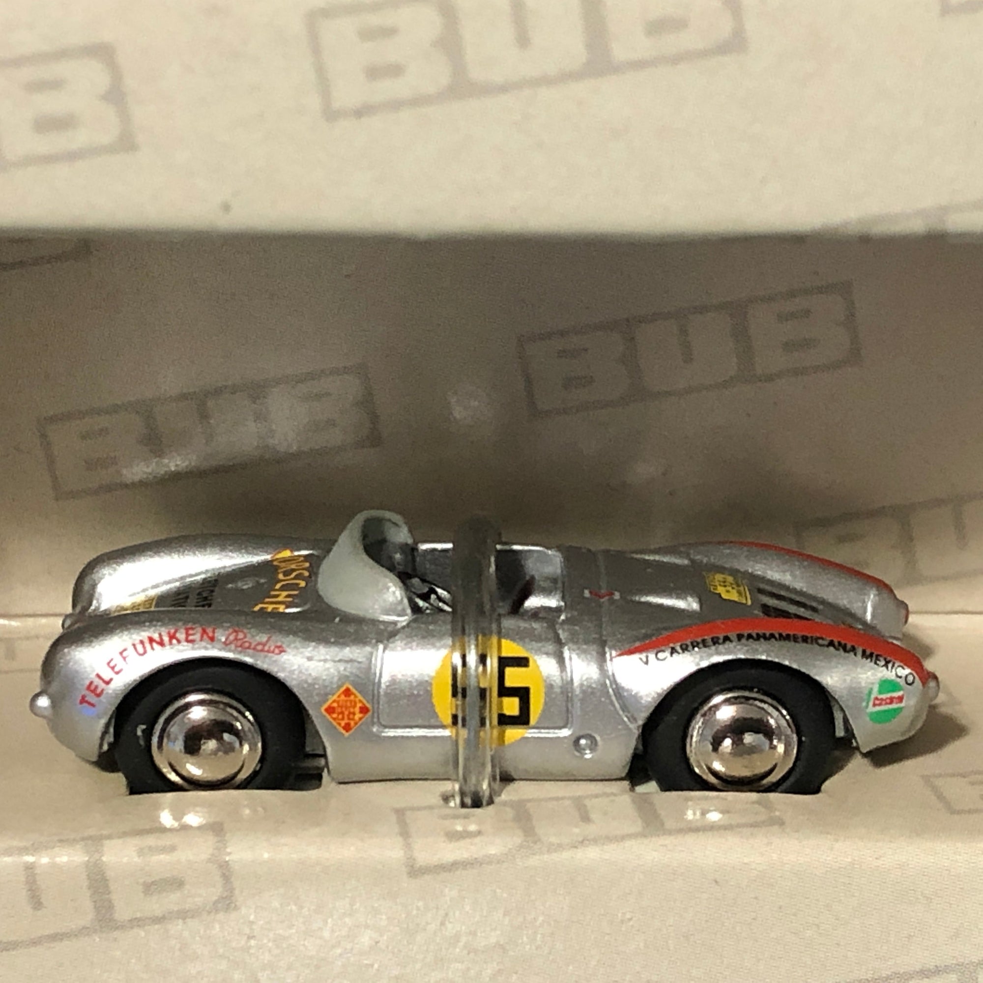 Porsche 550 A Spyder 1955 Carrera Panamericana N 55 by Bub 1:87 (05975)(Ltd Ed)