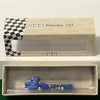 Mercedes Renntransporter Blue Race Car Carrier by Bub 1:87 (07100)