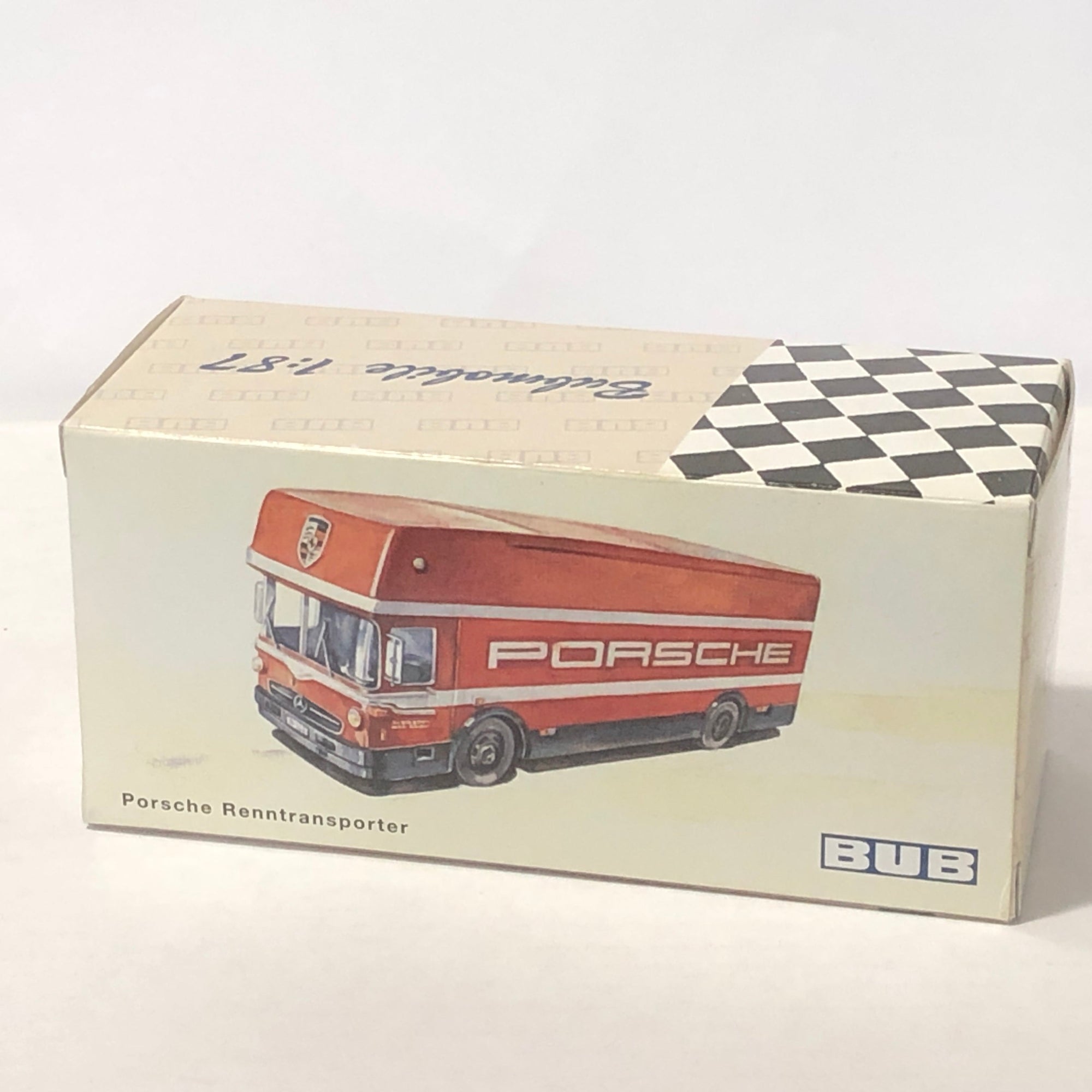 Mercedes-Benz Transporter Porsche Martini Racing by Bub 1:87 (07152)