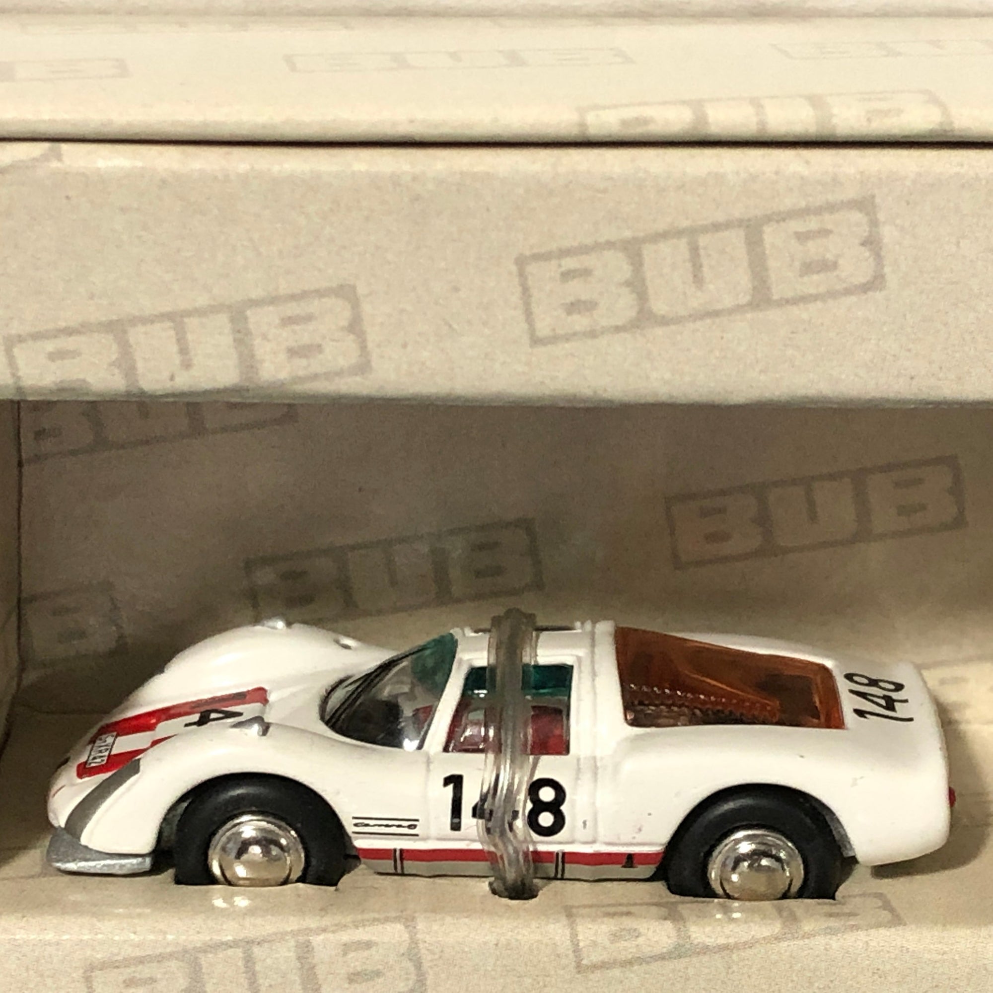 Porsche 906 1966 Targa Florio Winner N 148 by Bub 1:87 (08051)(Ltd Ed)