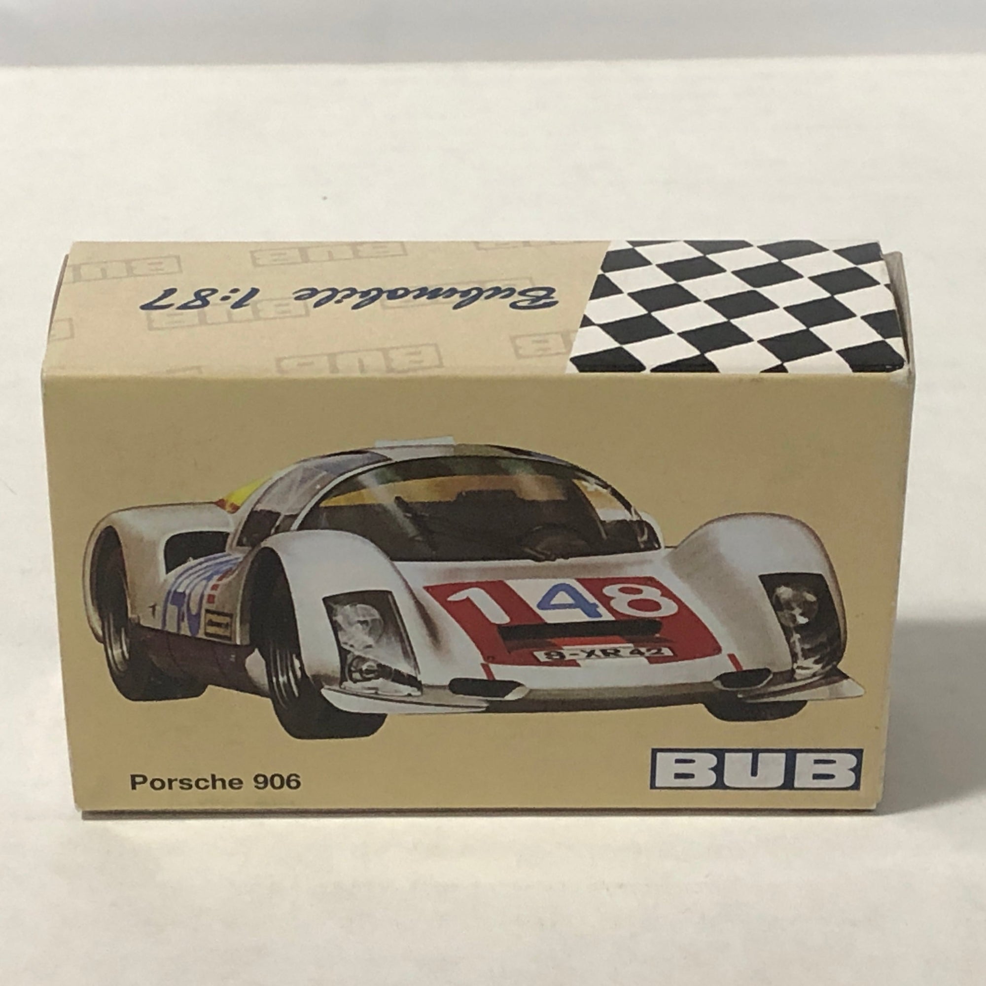 Porsche 906 1966 Targa Florio Winner N 148 by Bub 1:87 (08051)(Ltd Ed)