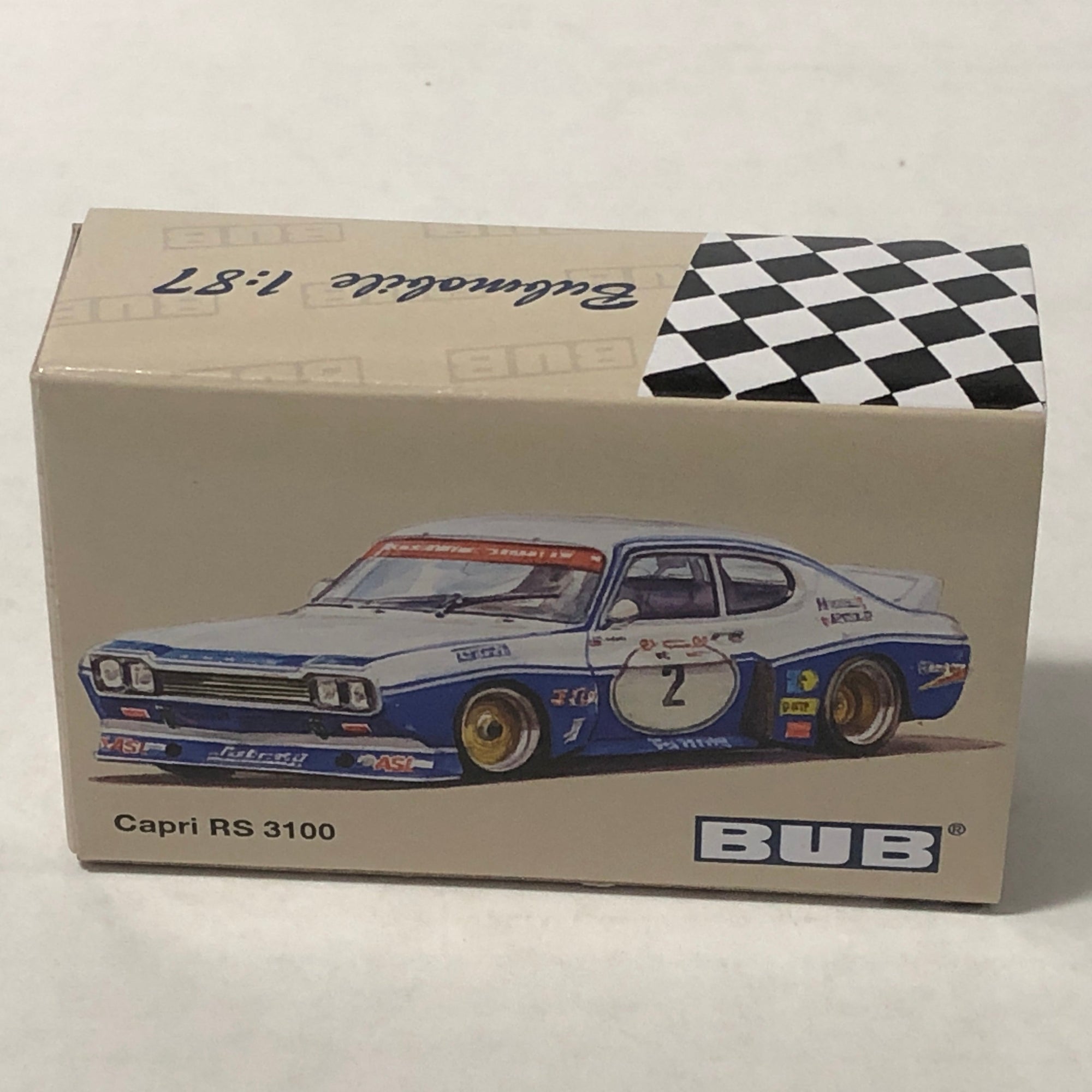 Ford CapriRS 3100 1975 DRM N 31 by Bub 1:87 (08176)(Ltd Ed)