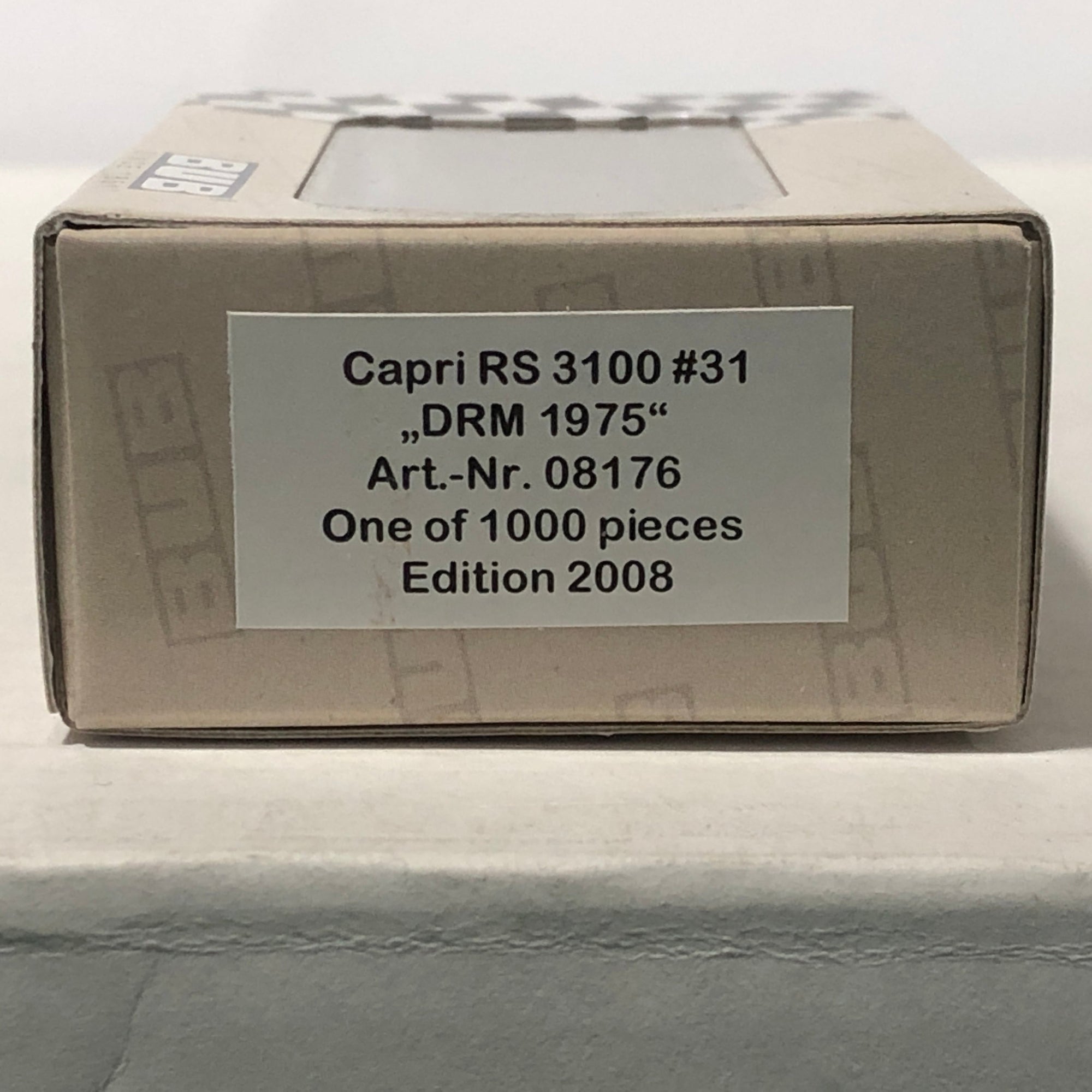 Ford CapriRS 3100 1975 DRM N 31 by Bub 1:87 (08176)(Ltd Ed)