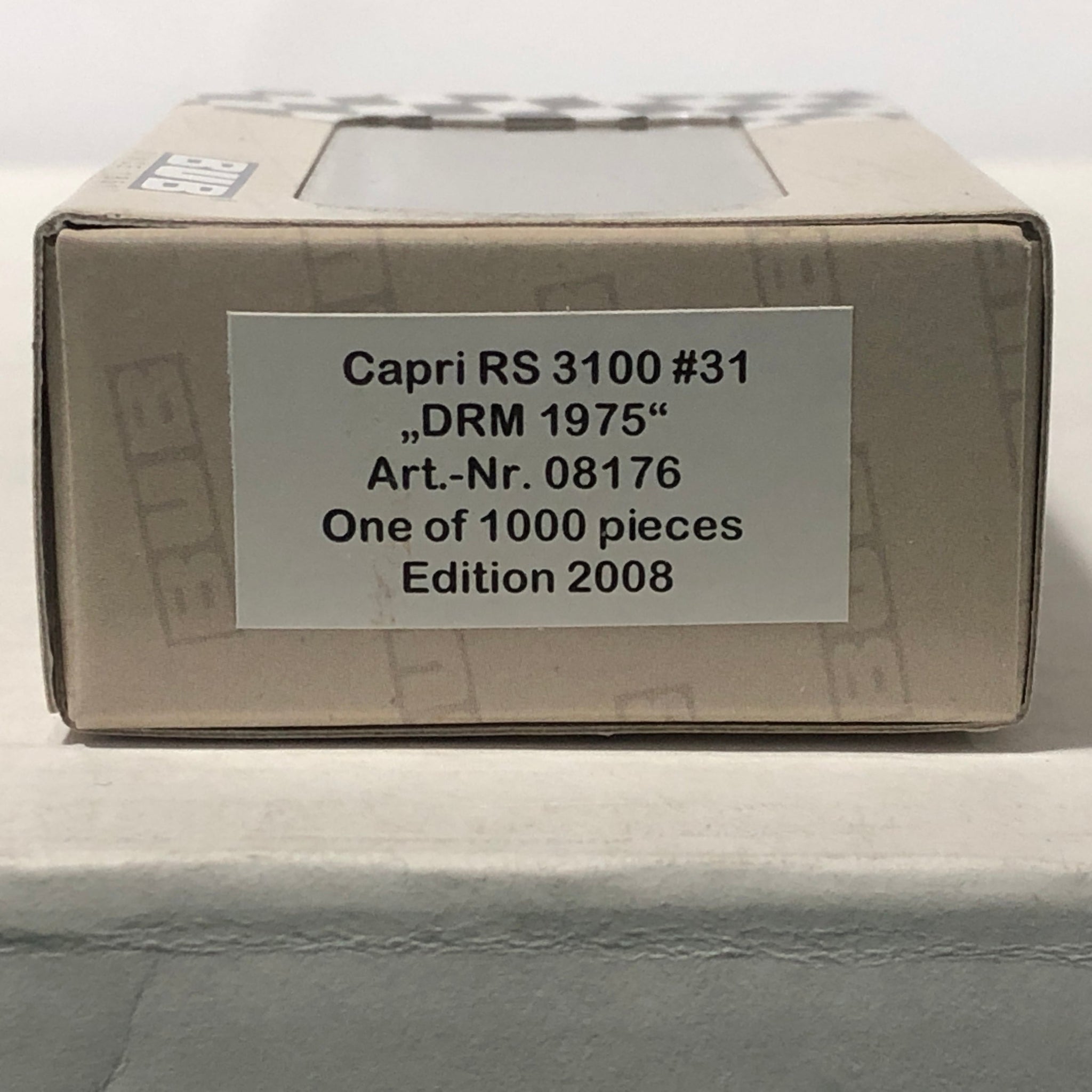 Ford CapriRS 3100 1975 DRM N 31 by Bub 1:87 (08176)(Ltd Ed)