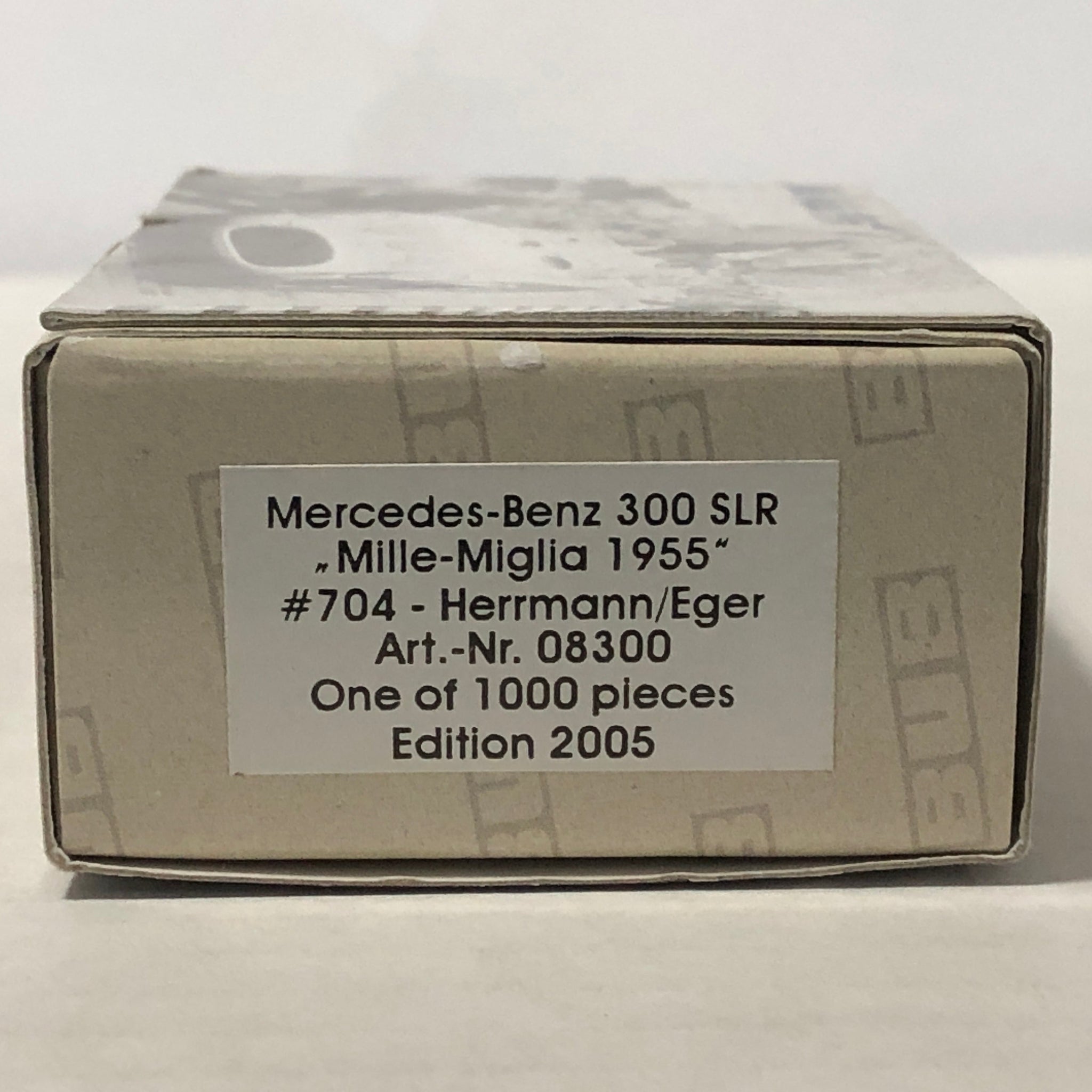 Mercedes-Benz 300 SLR 1955 Mille Miglia N 704 by Bub 1:87 (08300)(Ltd Ed)