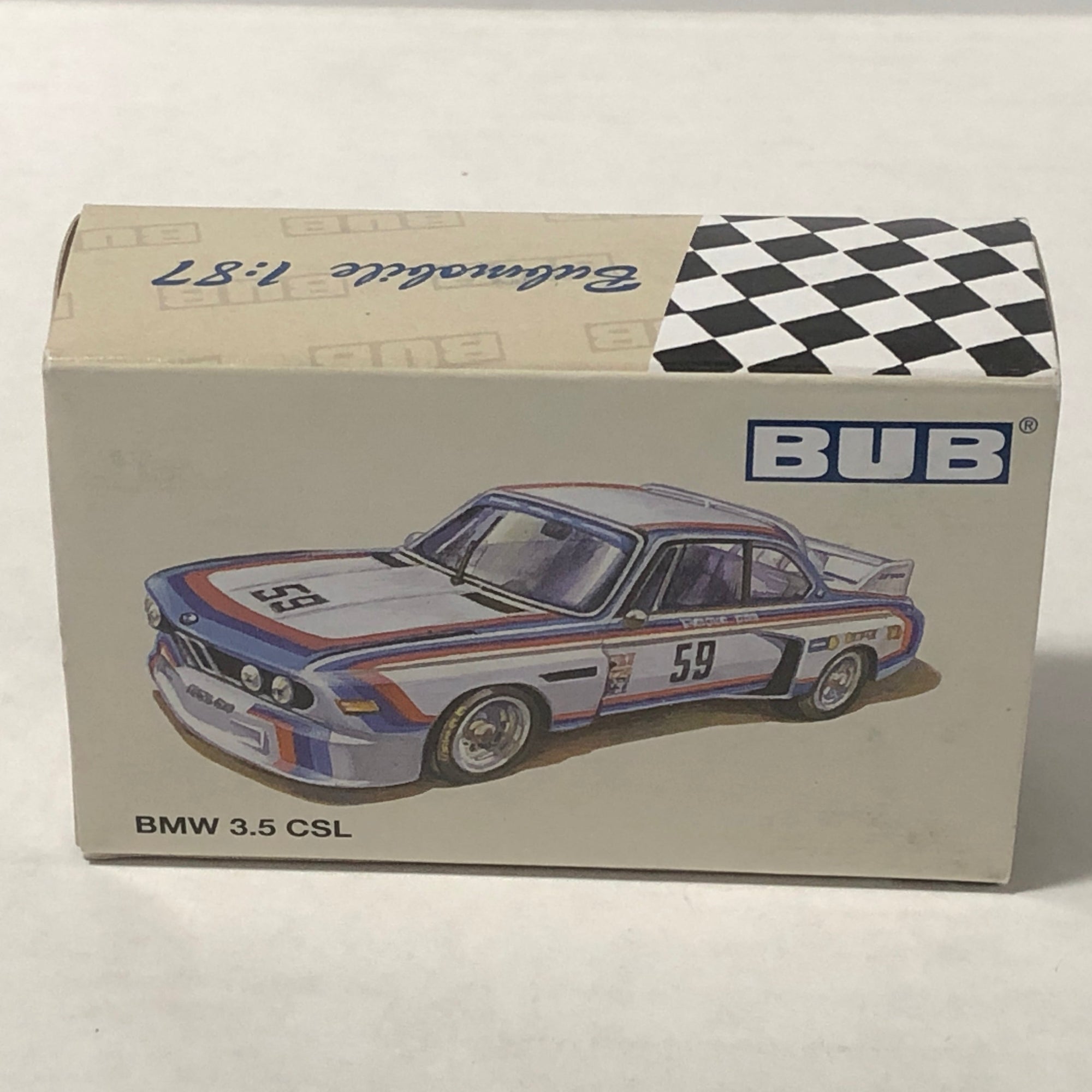BMW 3.5 CSL Gosser N 43 by Bub 1:87 (08501)(Ltd Ed)(Ltd Ed)
