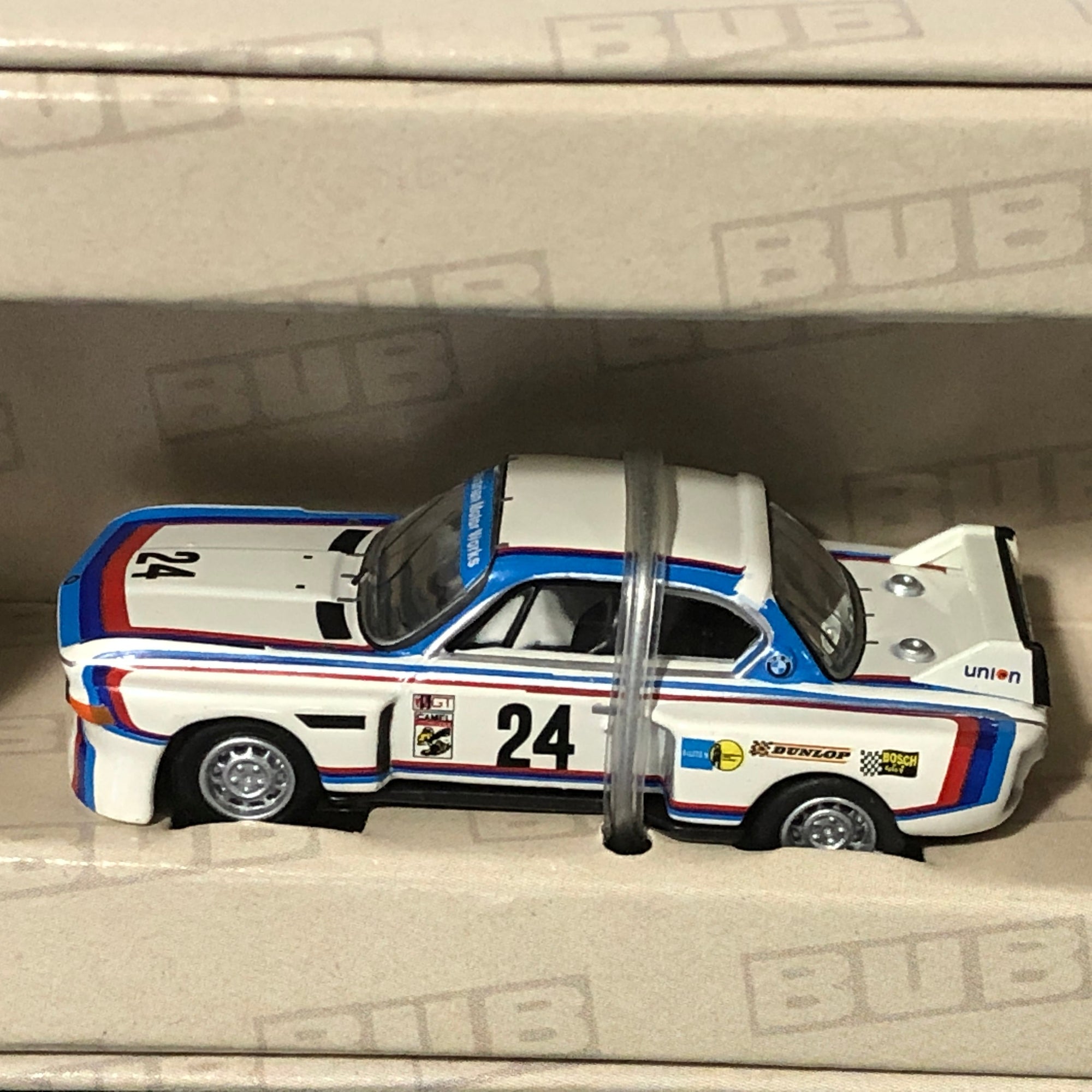 BMW 3.5 CSL 1975 Riverside N 24 by Bub 1:87 (08503)(Ltd Ed)