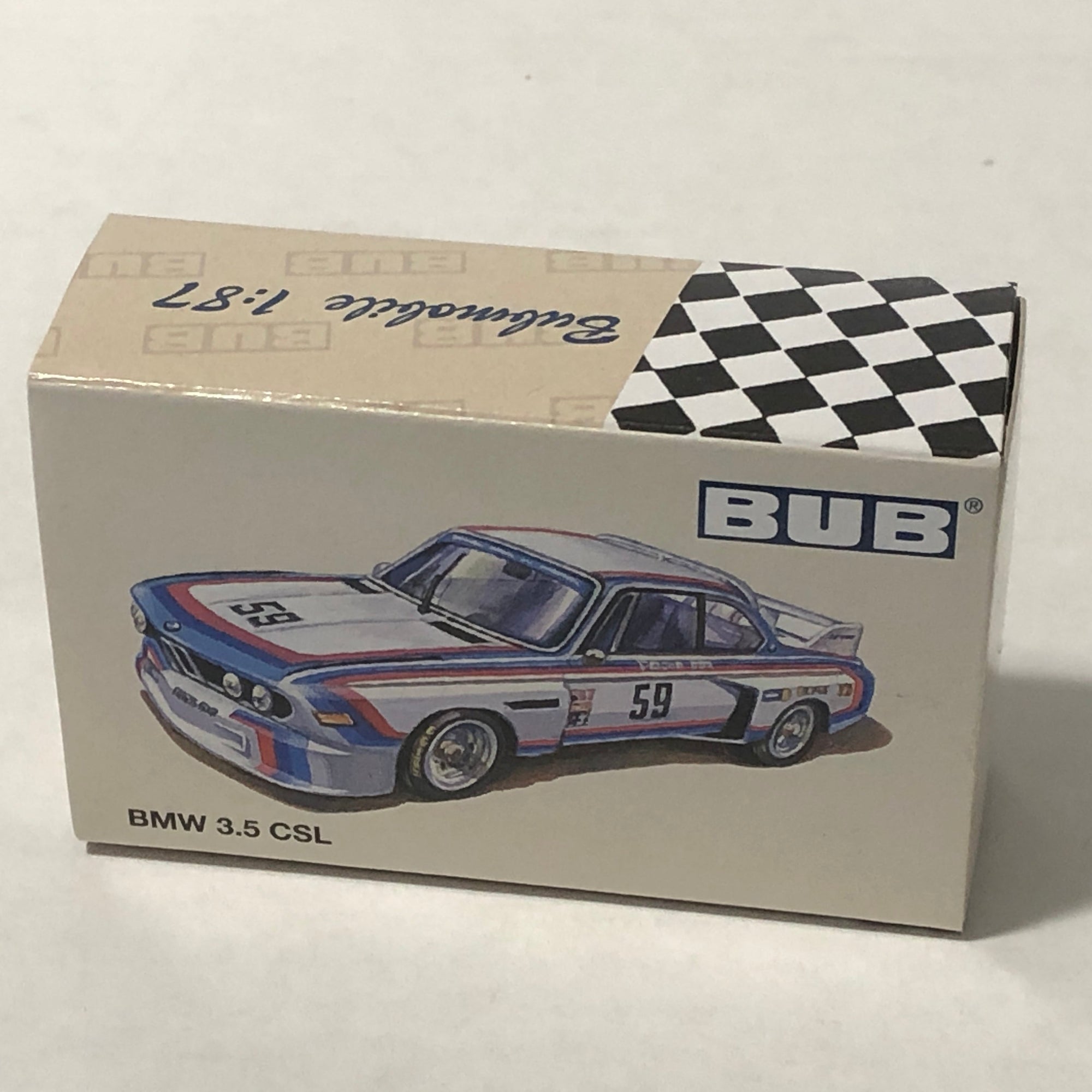 BMW 3.5 CSL 1975 Riverside N 24 by Bub 1:87 (08503)(Ltd Ed)
