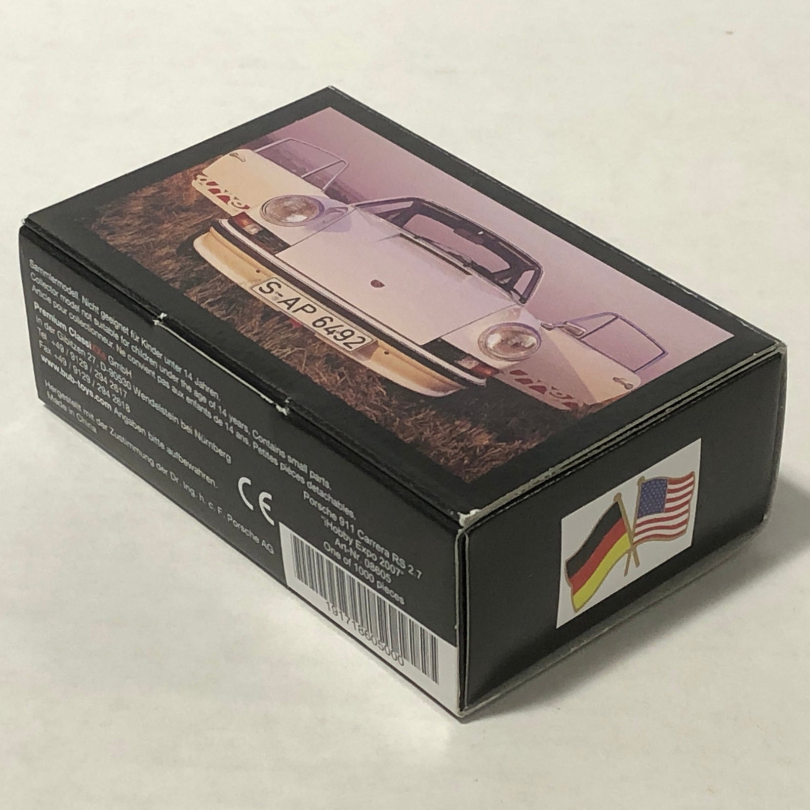 Porsche 911 Carrera RS 2.7 2007 Hobby Expo by Bub 1:87 (08605)(Ltd Ed)