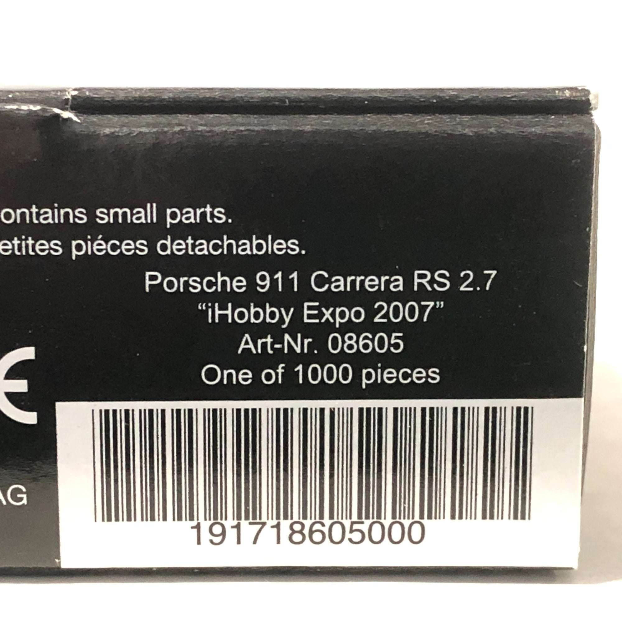 Porsche 911 Carrera RS 2.7 2007 Hobby Expo by Bub 1:87 (08605)(Ltd Ed)