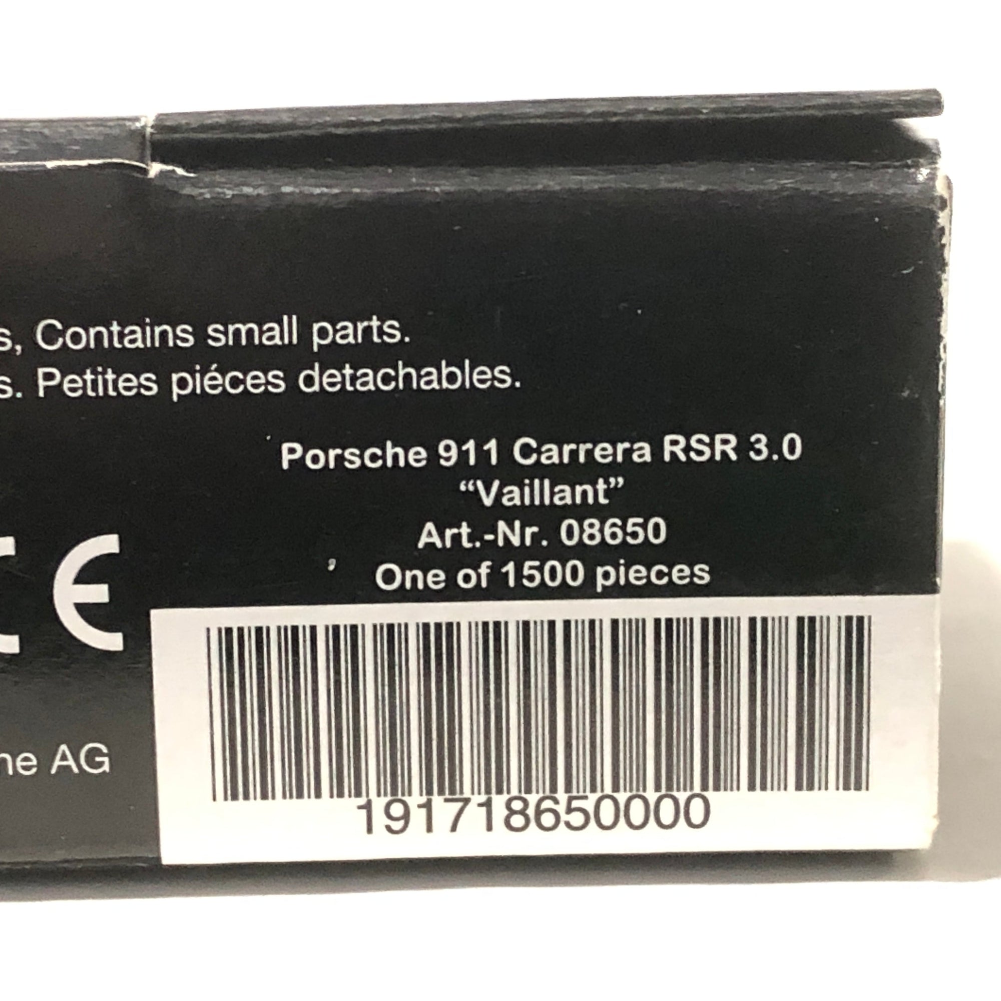 Porsche 911 Carrera RSR 3.0 Vaillant N 5 by Bub 1:87 (08650)(Ltd Ed)