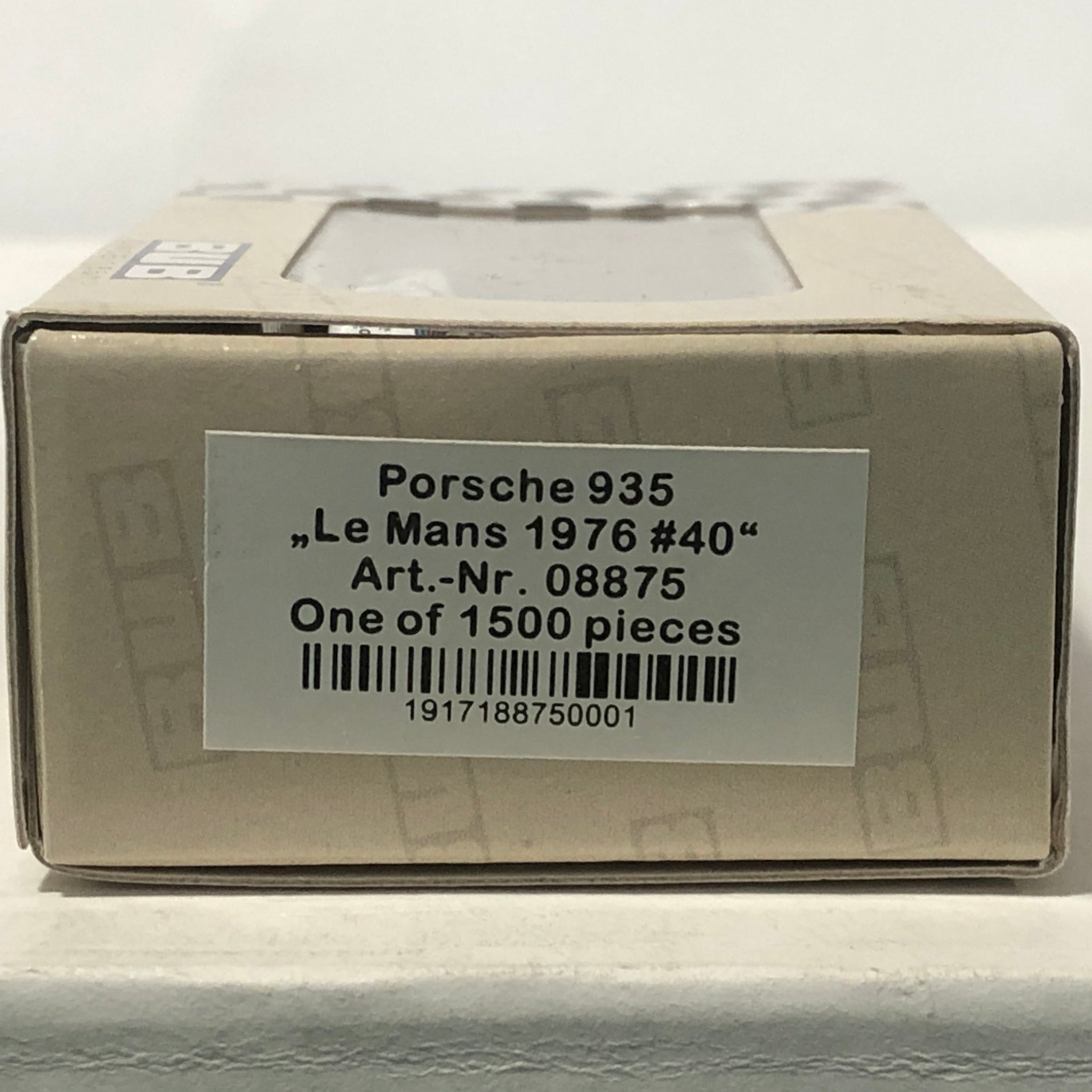 Porsche 935 1976 Le Mans N 40 by Bub 1:87 (08875)(Ltd Ed)