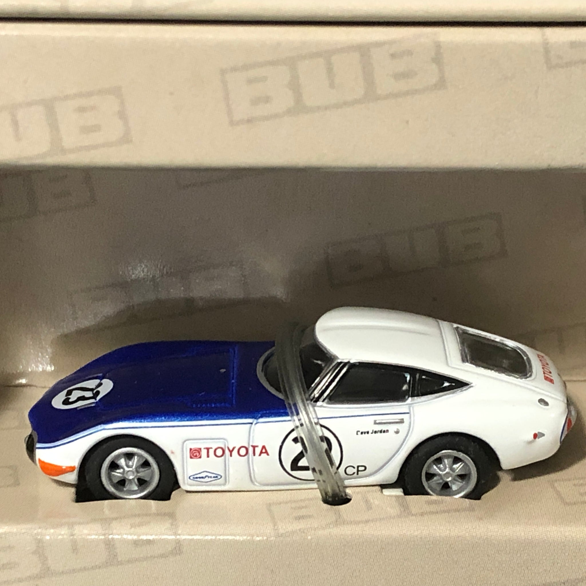 Toyota 2000 GT racing 1968 SCCA N 23 by Bub 1:87 (09052)(Ltd Ed)