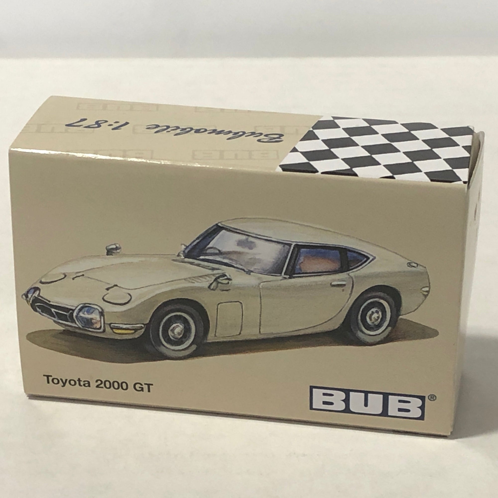 Toyota 2000 GT racing 1968 SCCA N 23 by Bub 1:87 (09052)(Ltd Ed)