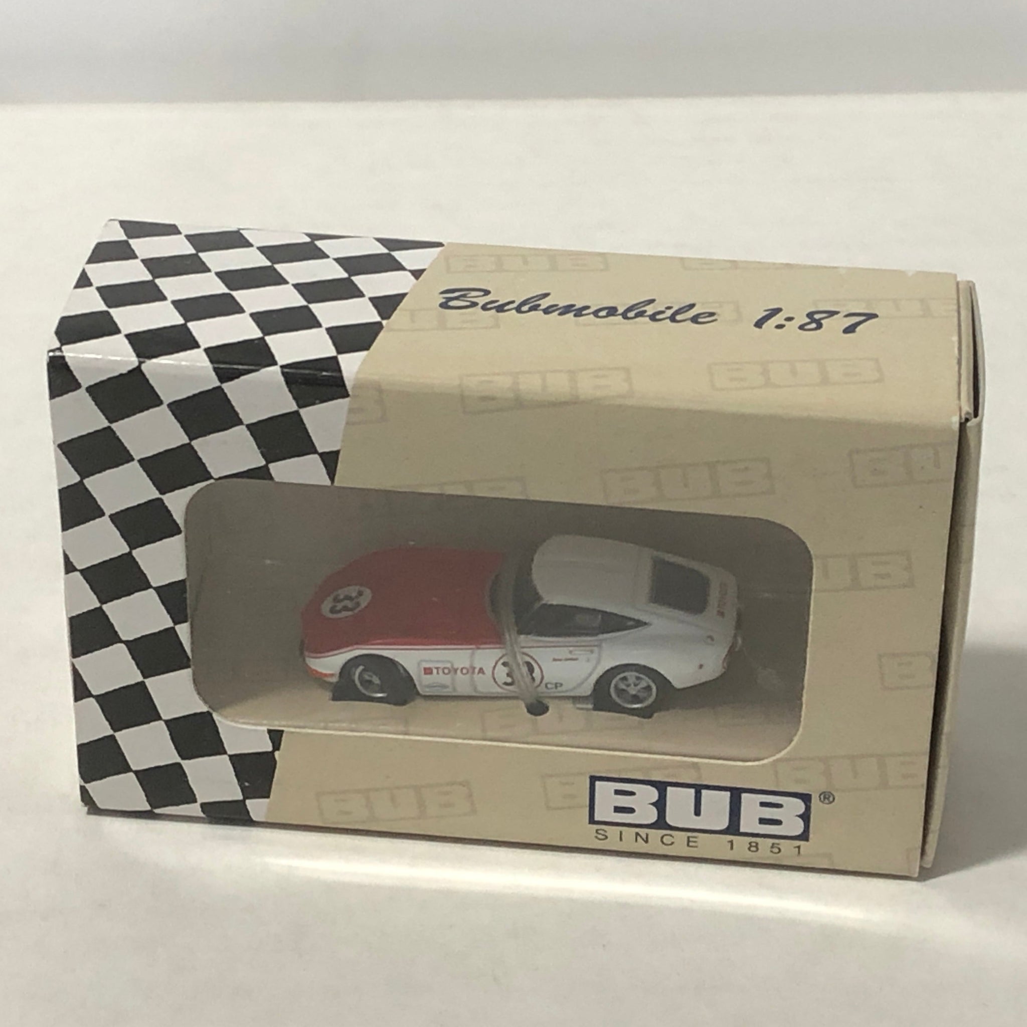 Toyota 2000 GT racing 1968 SCCA N 33 by Bub 1:87 (09053)(Ltd Ed)