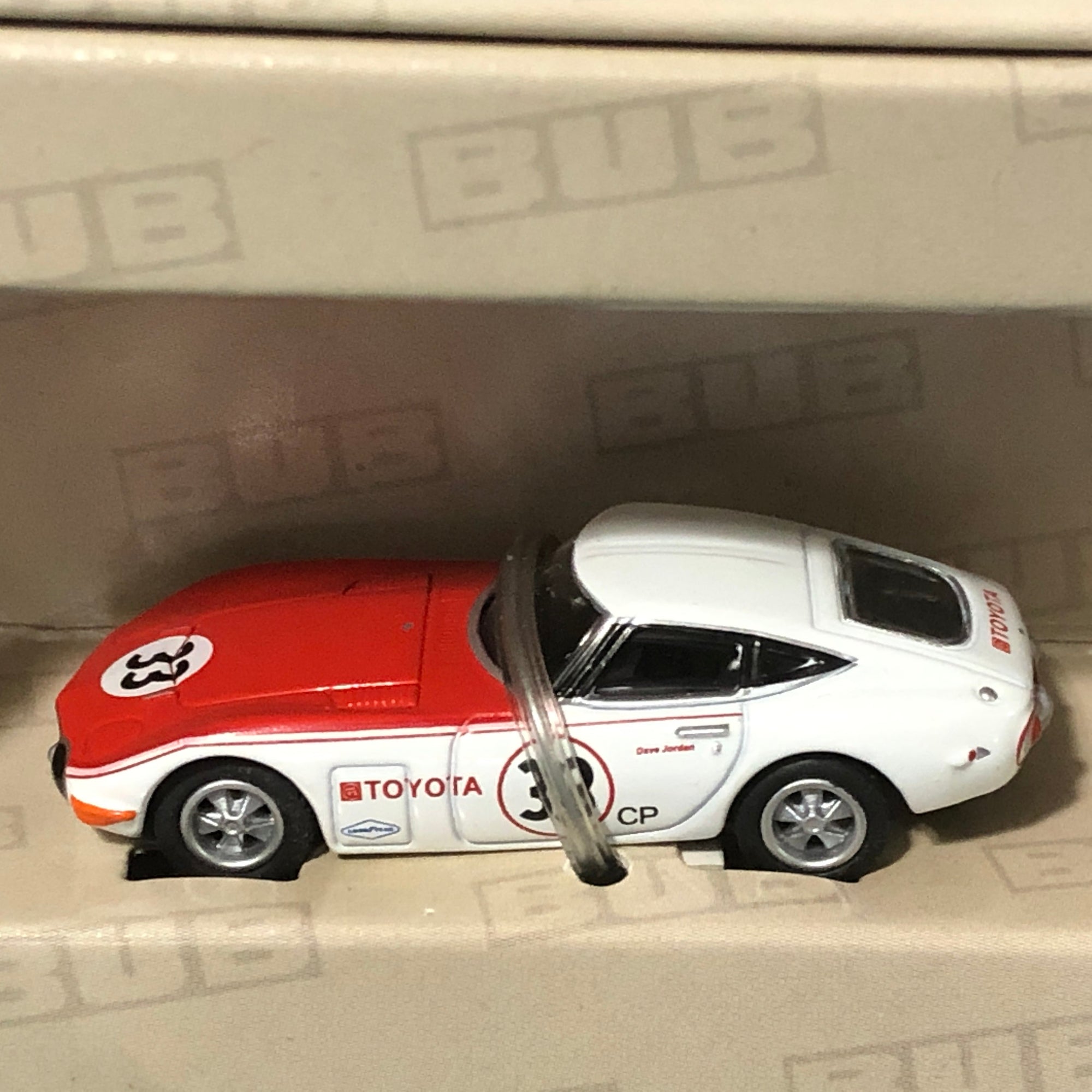 Toyota 2000 GT racing 1968 SCCA N 33 by Bub 1:87 (09053)(Ltd Ed)